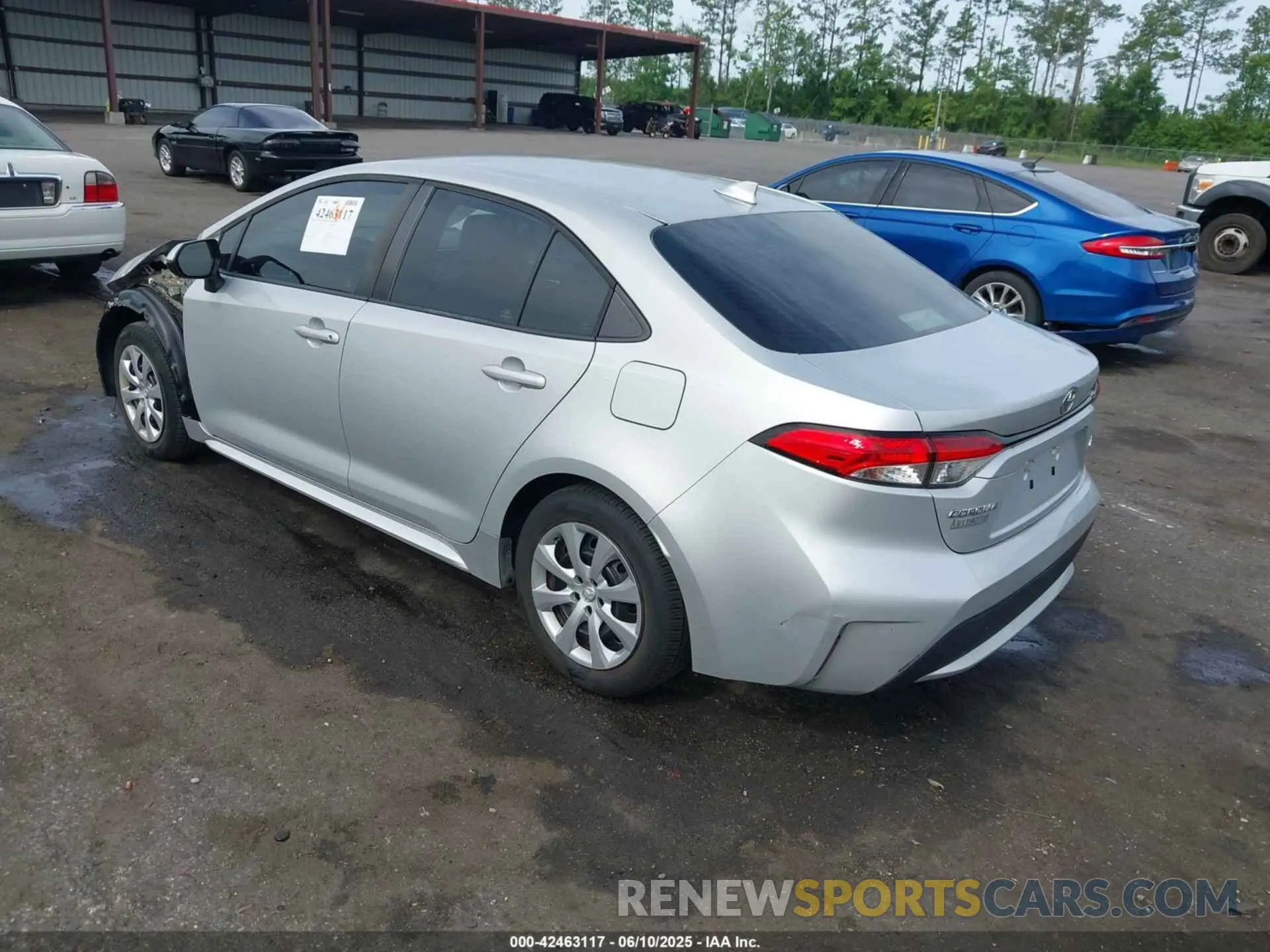 3 Photograph of a damaged car 5YFEPMAE1MP263743 TOYOTA COROLLA 2021