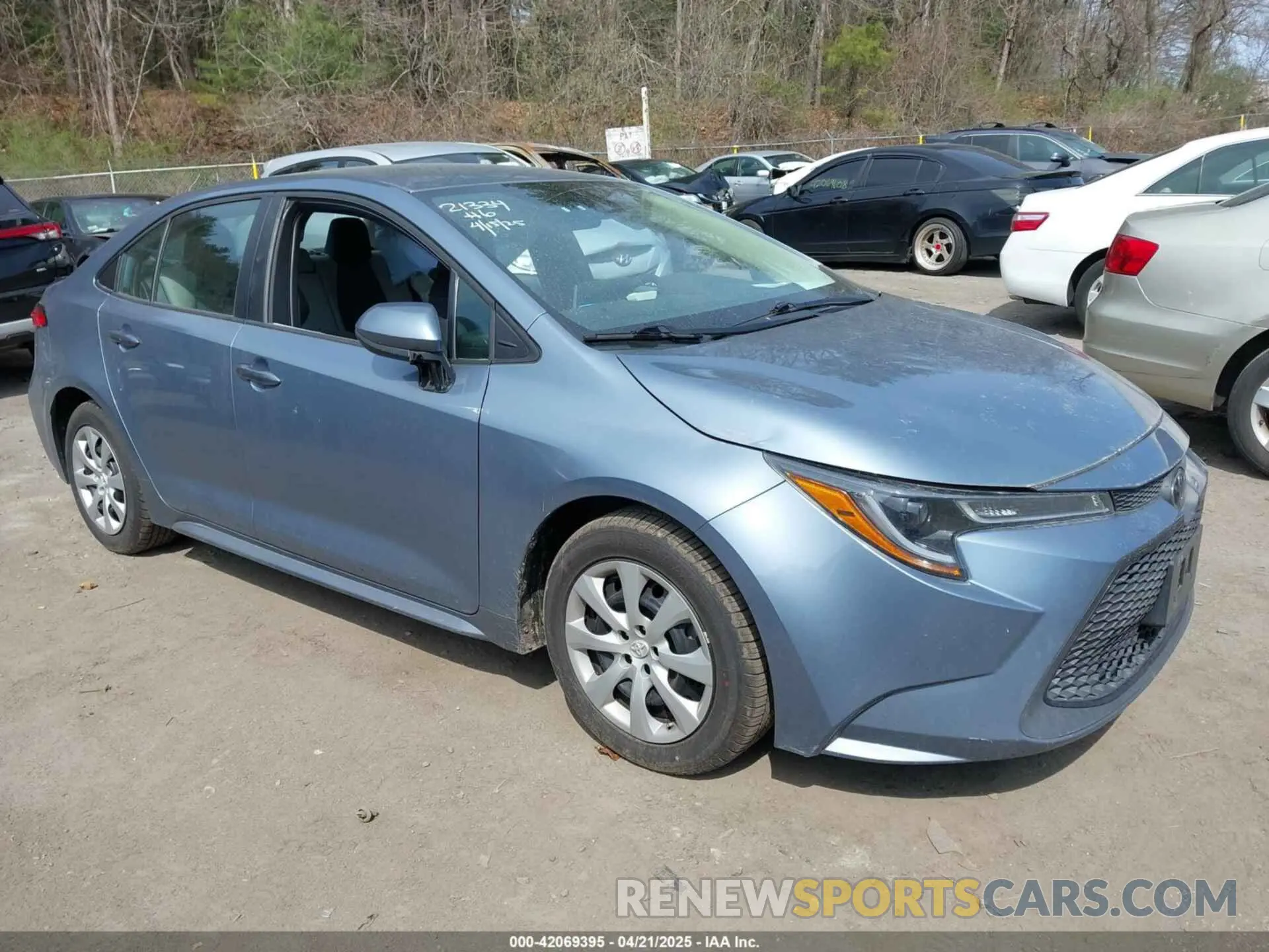 1 Photograph of a damaged car 5YFEPMAE2MP160718 TOYOTA COROLLA 2021