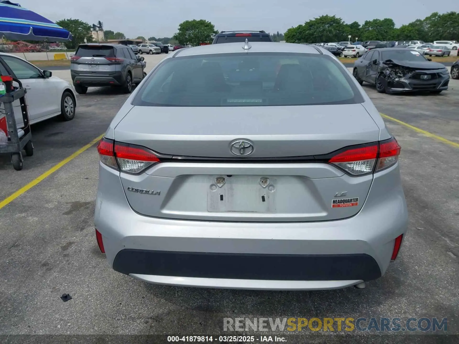 16 Photograph of a damaged car 5YFEPMAE2MP169418 TOYOTA COROLLA 2021