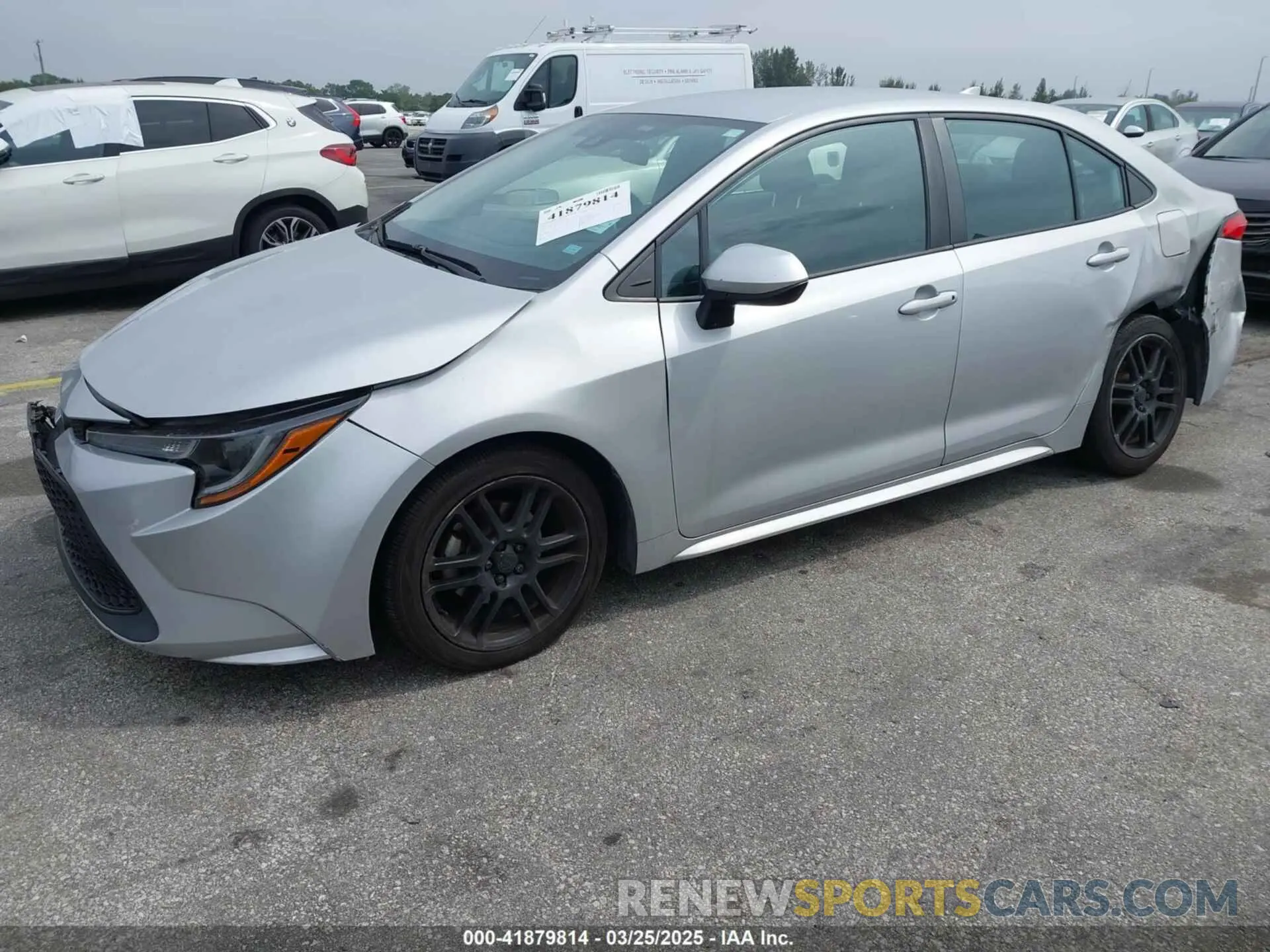 2 Photograph of a damaged car 5YFEPMAE2MP169418 TOYOTA COROLLA 2021