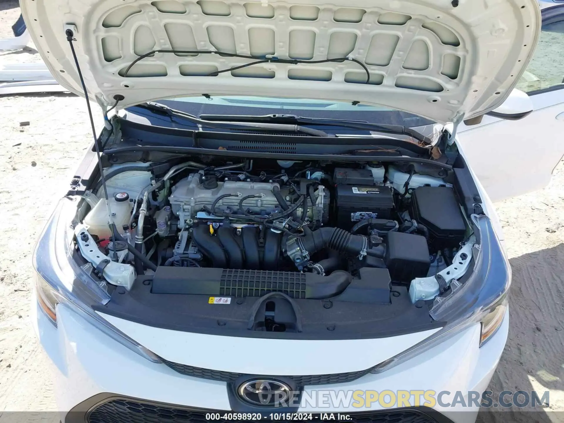 10 Photograph of a damaged car 5YFEPMAE2MP172741 TOYOTA COROLLA 2021