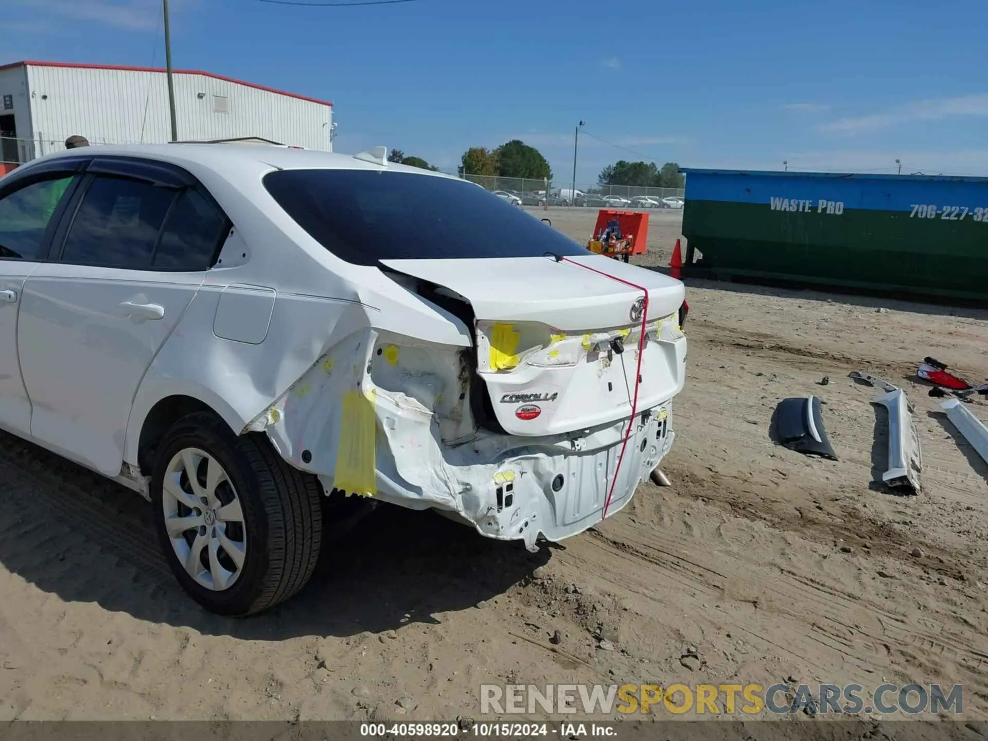 6 Photograph of a damaged car 5YFEPMAE2MP172741 TOYOTA COROLLA 2021