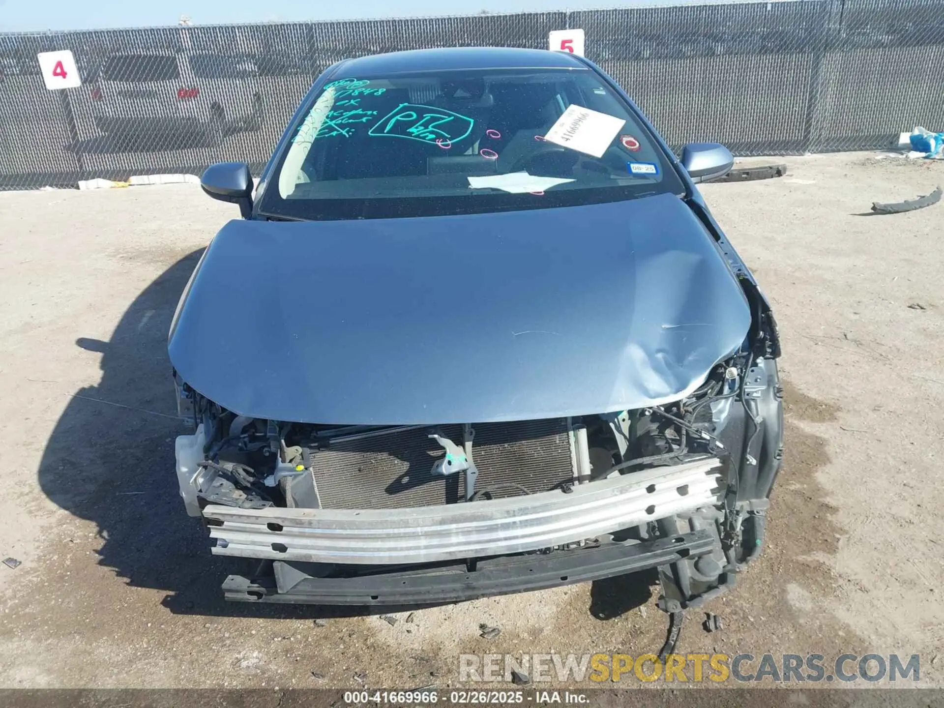 12 Фотография поврежденного автомобиля 5YFEPMAE2MP174599 TOYOTA COROLLA 2021