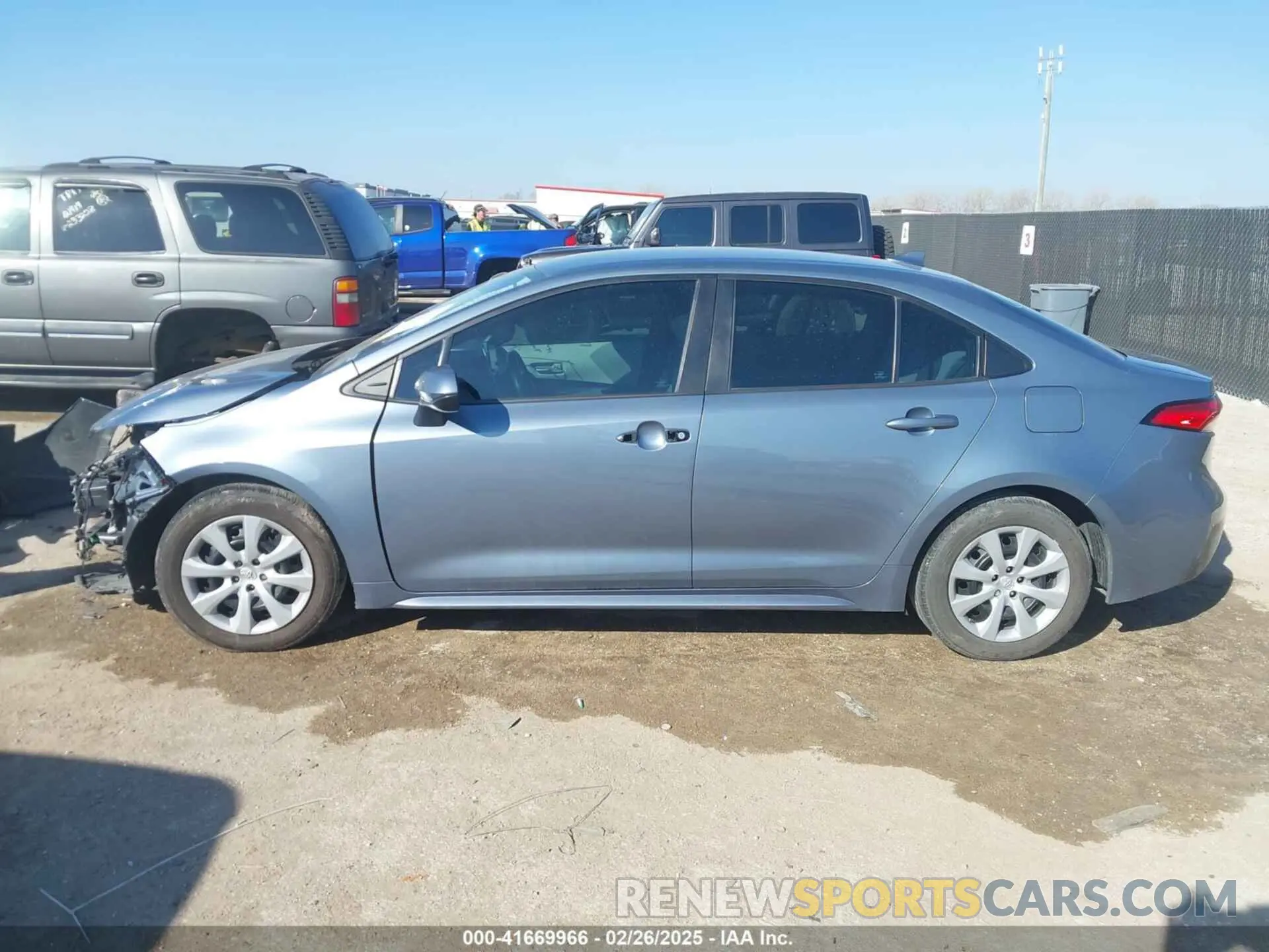 14 Фотография поврежденного автомобиля 5YFEPMAE2MP174599 TOYOTA COROLLA 2021