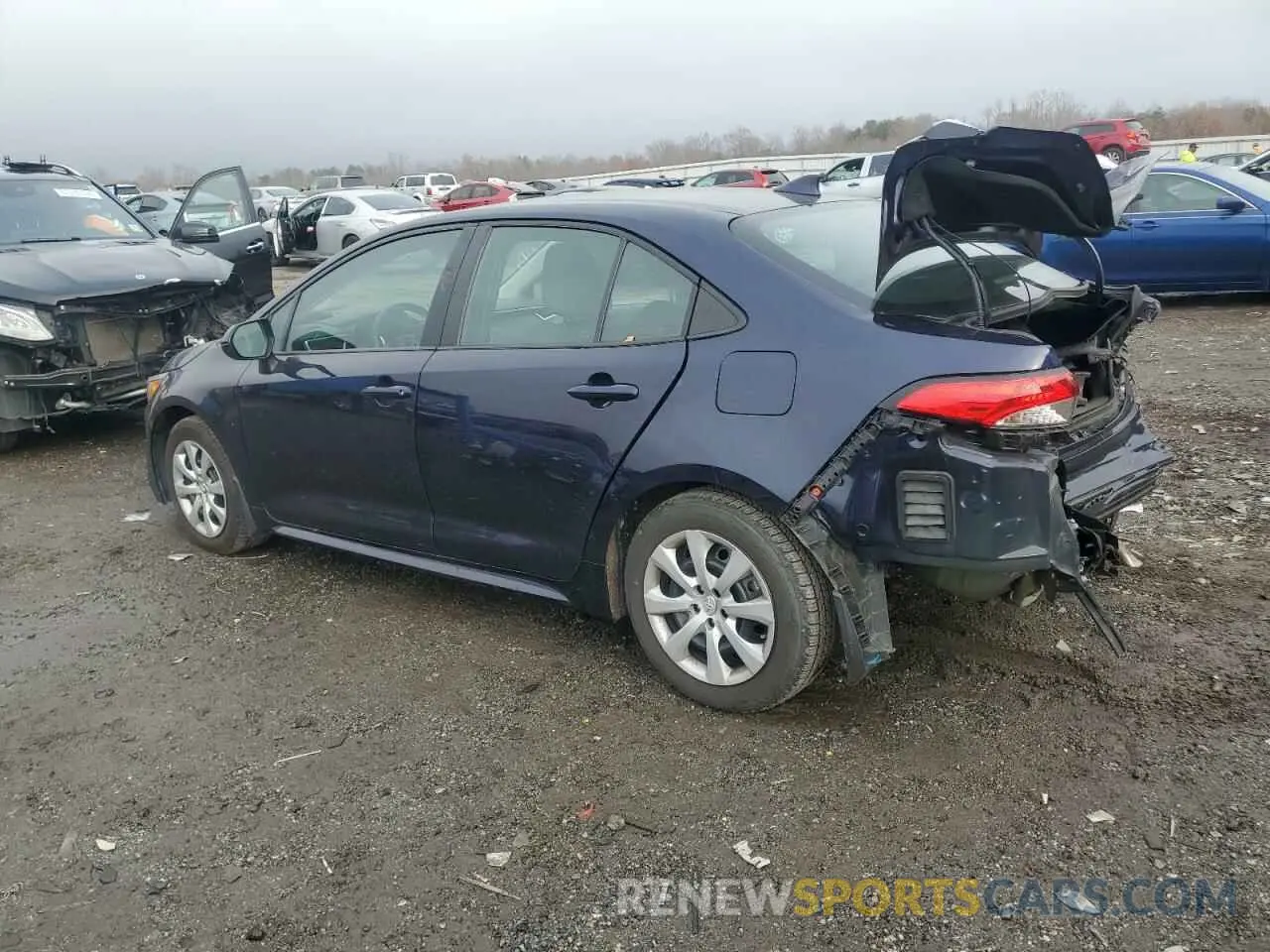 2 Photograph of a damaged car 5YFEPMAE2MP176949 TOYOTA COROLLA 2021