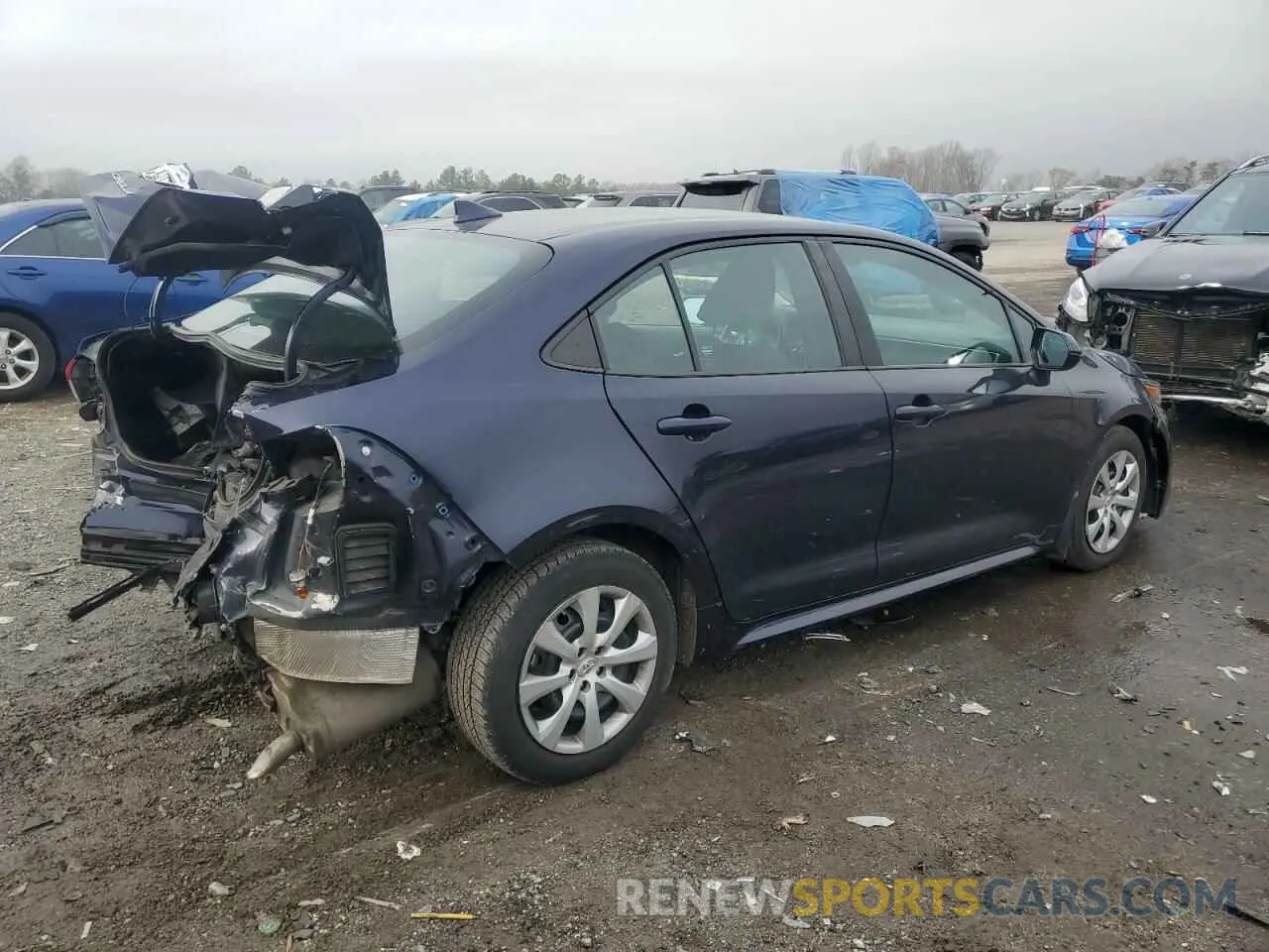 3 Photograph of a damaged car 5YFEPMAE2MP176949 TOYOTA COROLLA 2021