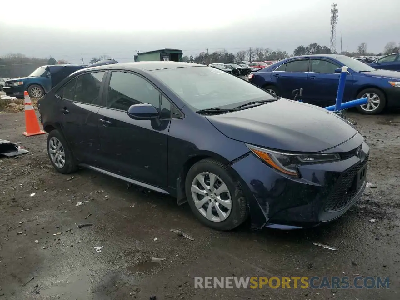 4 Photograph of a damaged car 5YFEPMAE2MP176949 TOYOTA COROLLA 2021