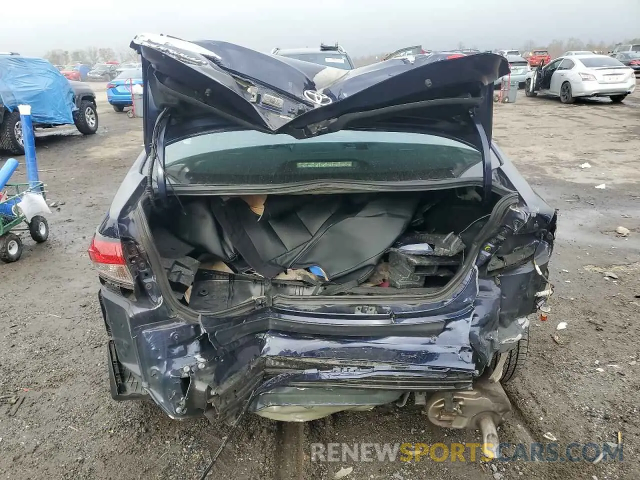 6 Photograph of a damaged car 5YFEPMAE2MP176949 TOYOTA COROLLA 2021