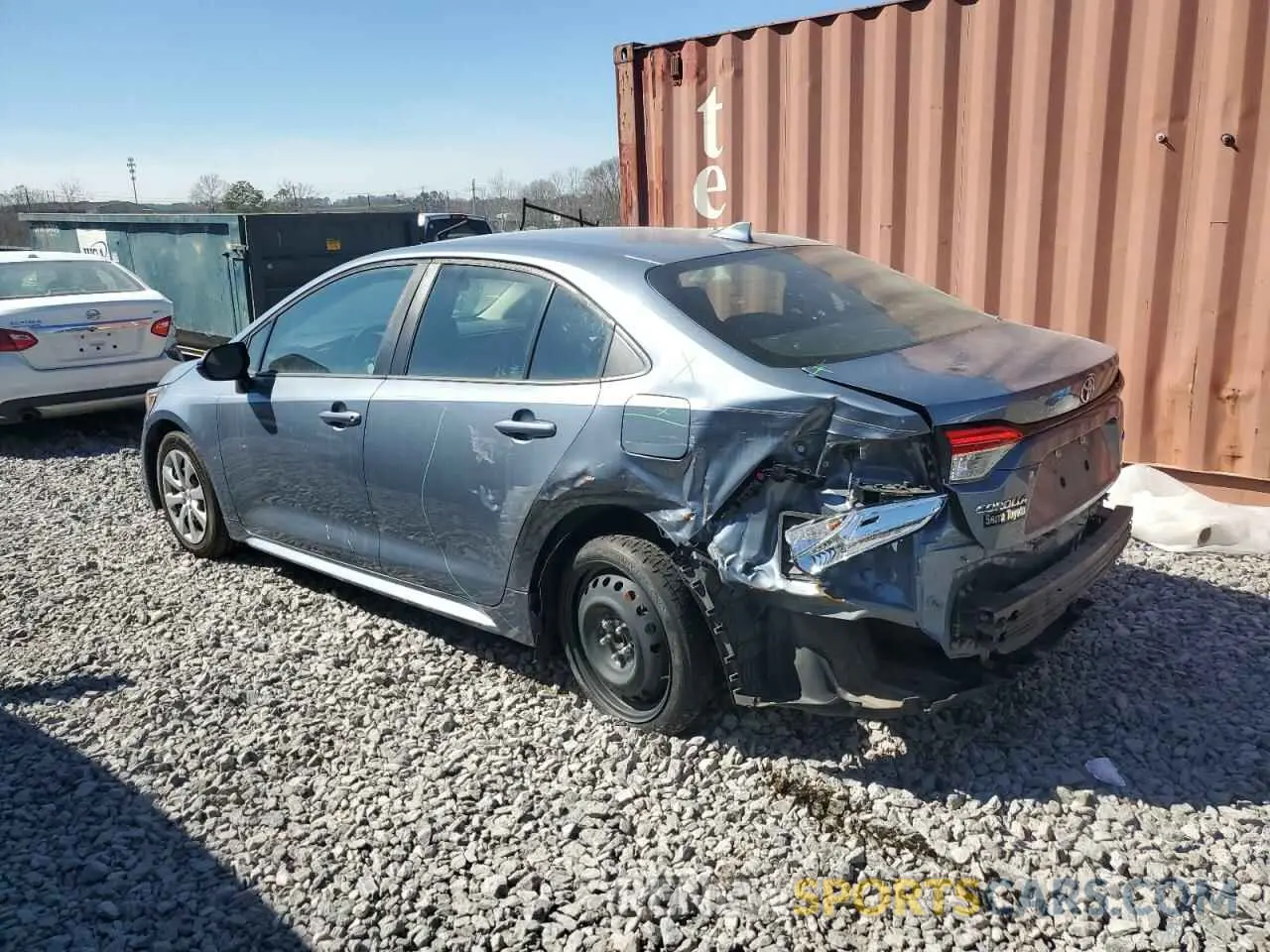 2 Фотография поврежденного автомобиля 5YFEPMAE2MP177146 TOYOTA COROLLA 2021