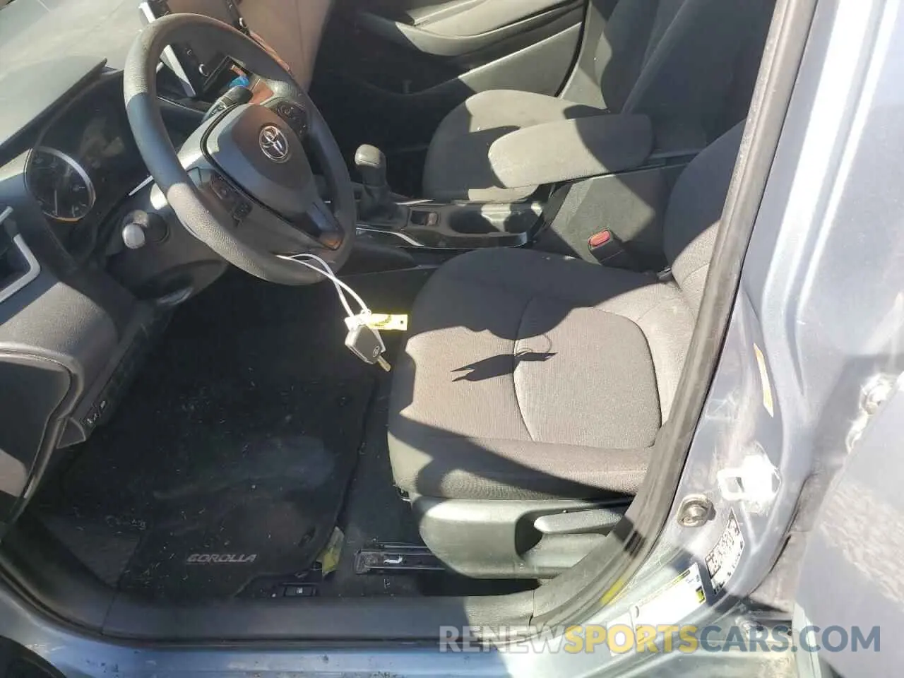 7 Фотография поврежденного автомобиля 5YFEPMAE2MP177146 TOYOTA COROLLA 2021