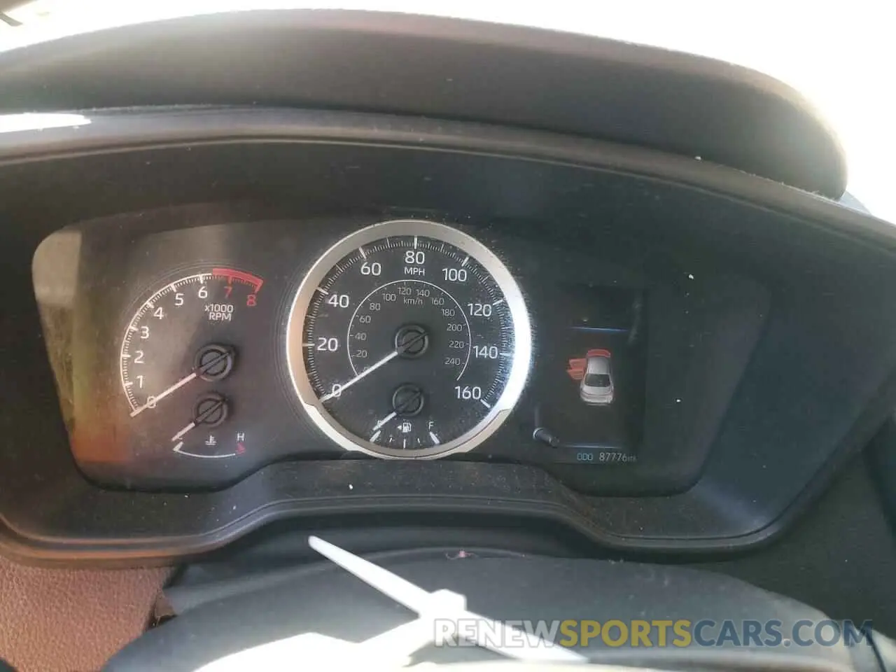 9 Фотография поврежденного автомобиля 5YFEPMAE2MP177146 TOYOTA COROLLA 2021