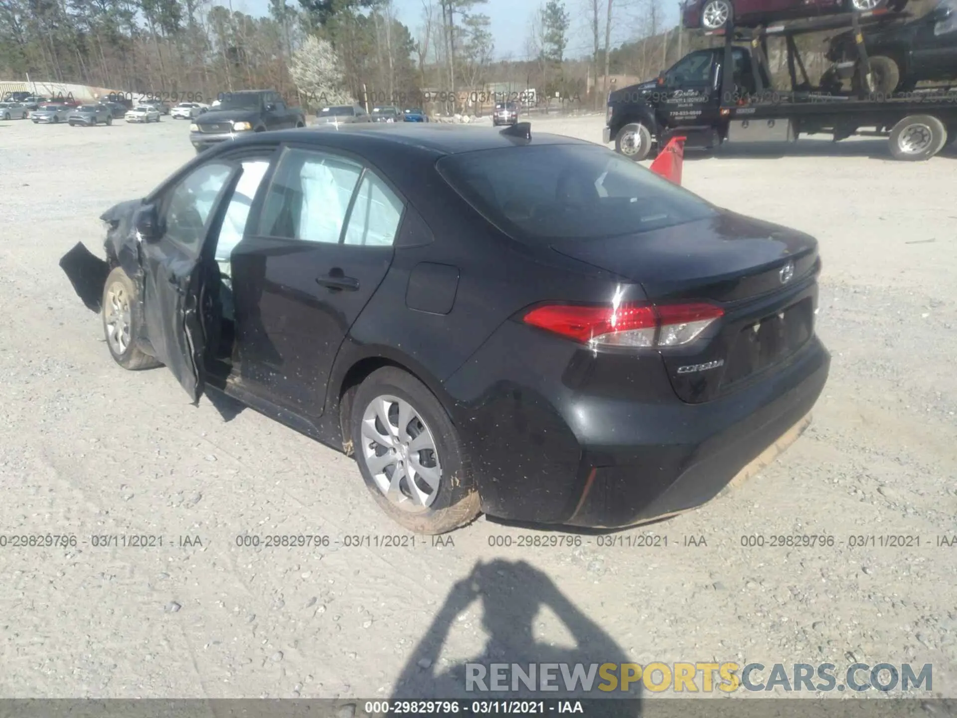 3 Photograph of a damaged car 5YFEPMAE2MP179706 TOYOTA COROLLA 2021