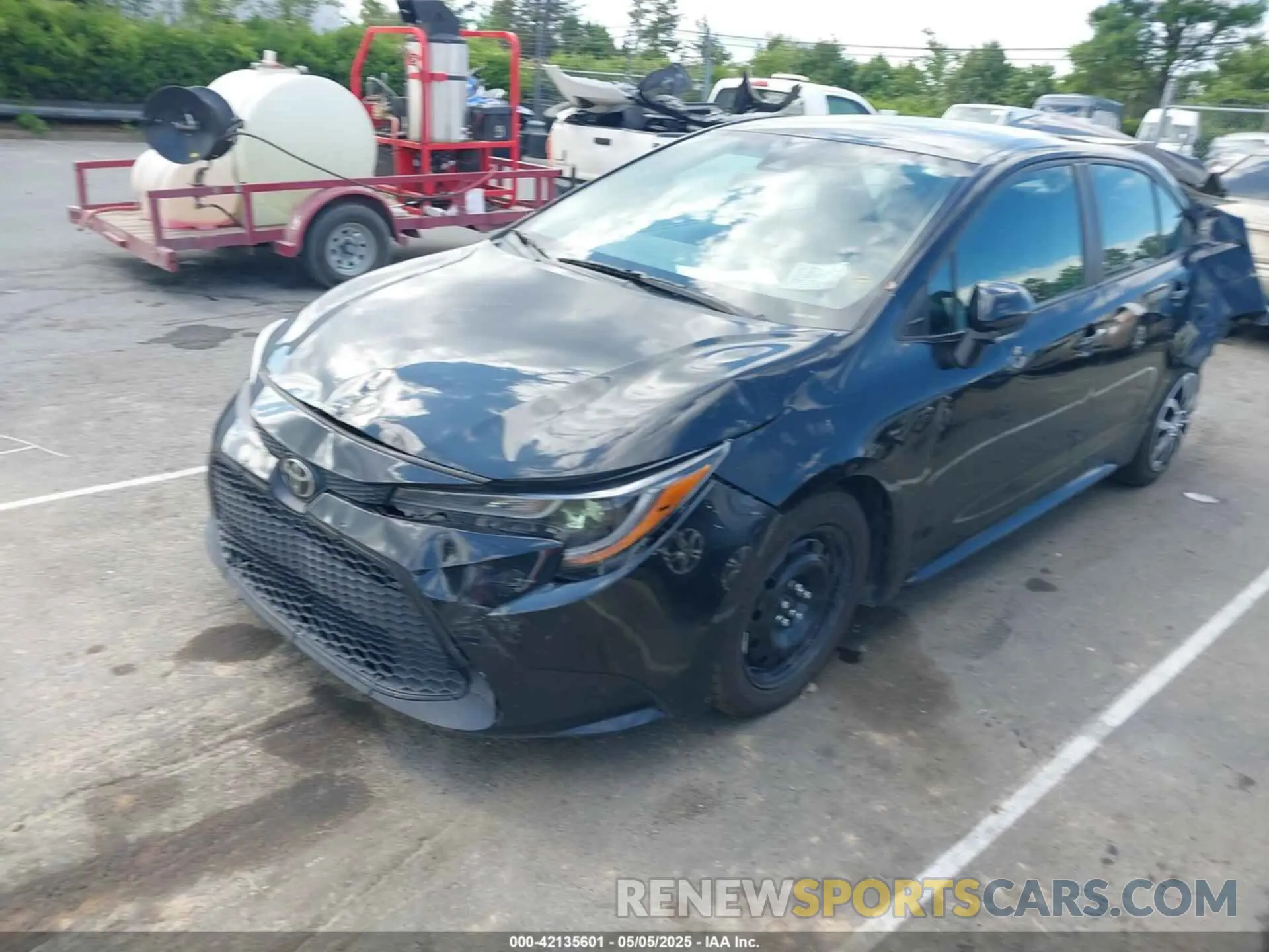 2 Фотография поврежденного автомобиля 5YFEPMAE2MP179785 TOYOTA COROLLA 2021