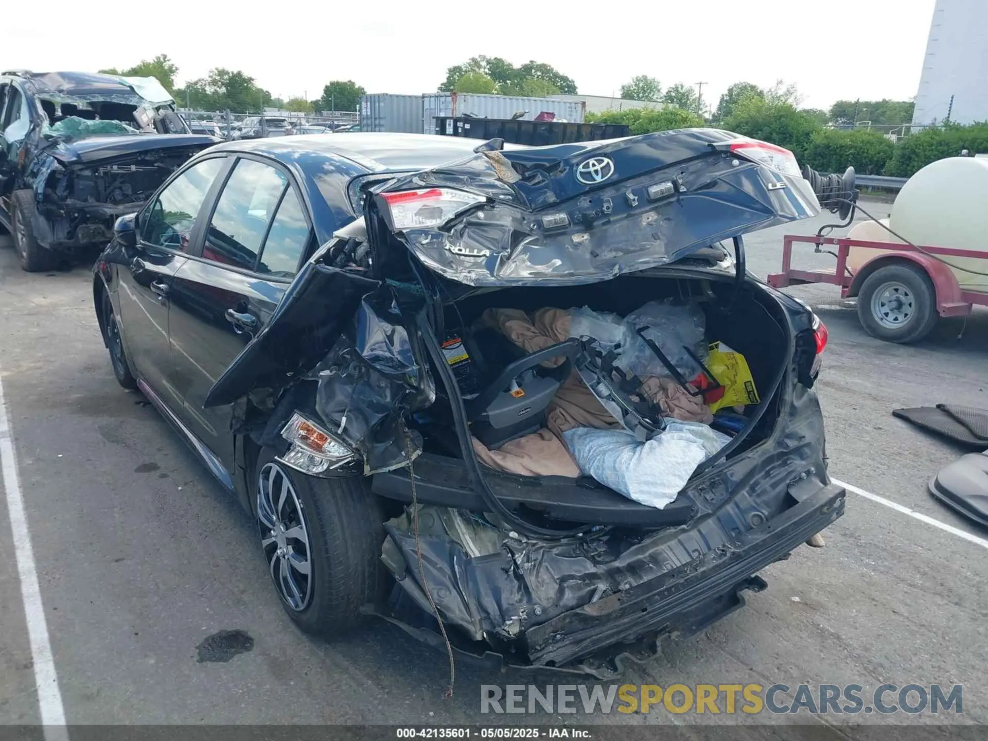 6 Фотография поврежденного автомобиля 5YFEPMAE2MP179785 TOYOTA COROLLA 2021