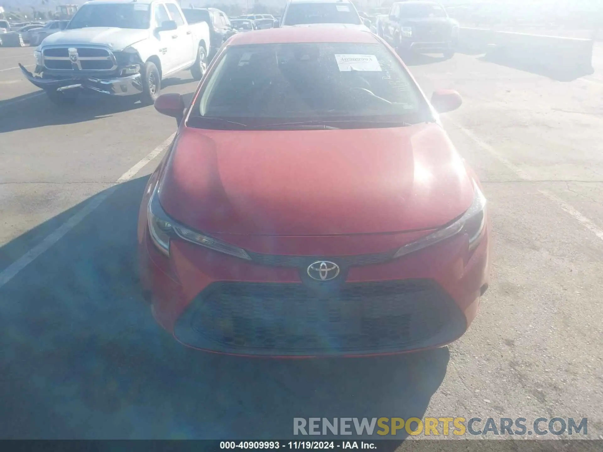 12 Фотография поврежденного автомобиля 5YFEPMAE2MP185019 TOYOTA COROLLA 2021