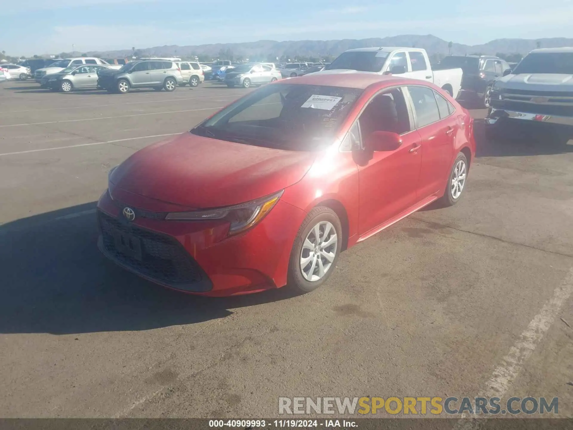 2 Фотография поврежденного автомобиля 5YFEPMAE2MP185019 TOYOTA COROLLA 2021