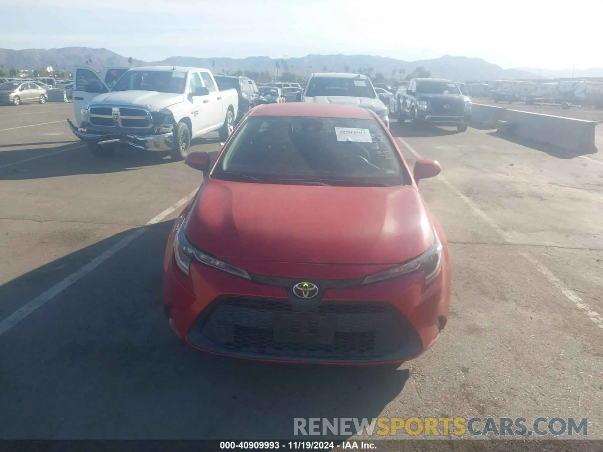 6 Фотография поврежденного автомобиля 5YFEPMAE2MP185019 TOYOTA COROLLA 2021
