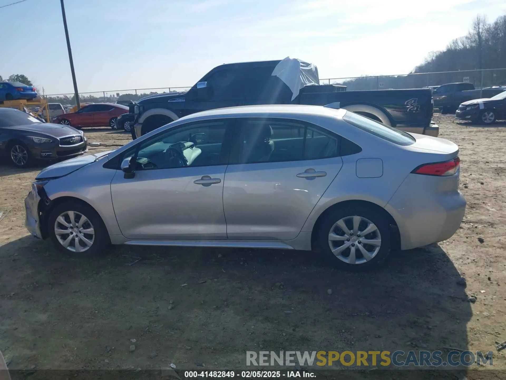 14 Фотография поврежденного автомобиля 5YFEPMAE2MP187465 TOYOTA COROLLA 2021