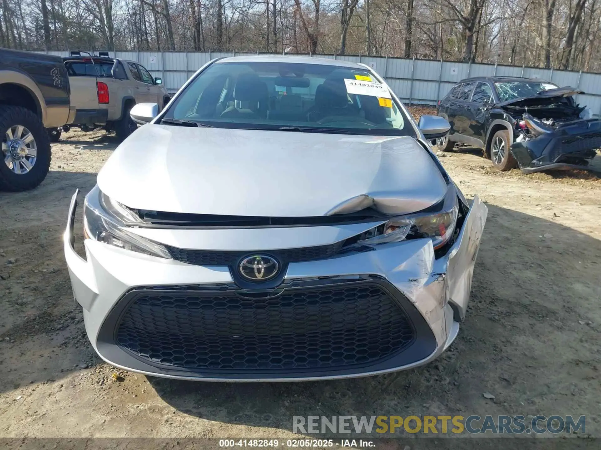 6 Фотография поврежденного автомобиля 5YFEPMAE2MP187465 TOYOTA COROLLA 2021