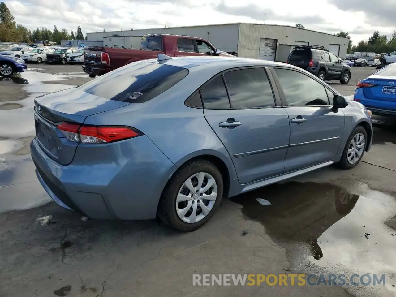 3 Photograph of a damaged car 5YFEPMAE2MP192343 TOYOTA COROLLA 2021