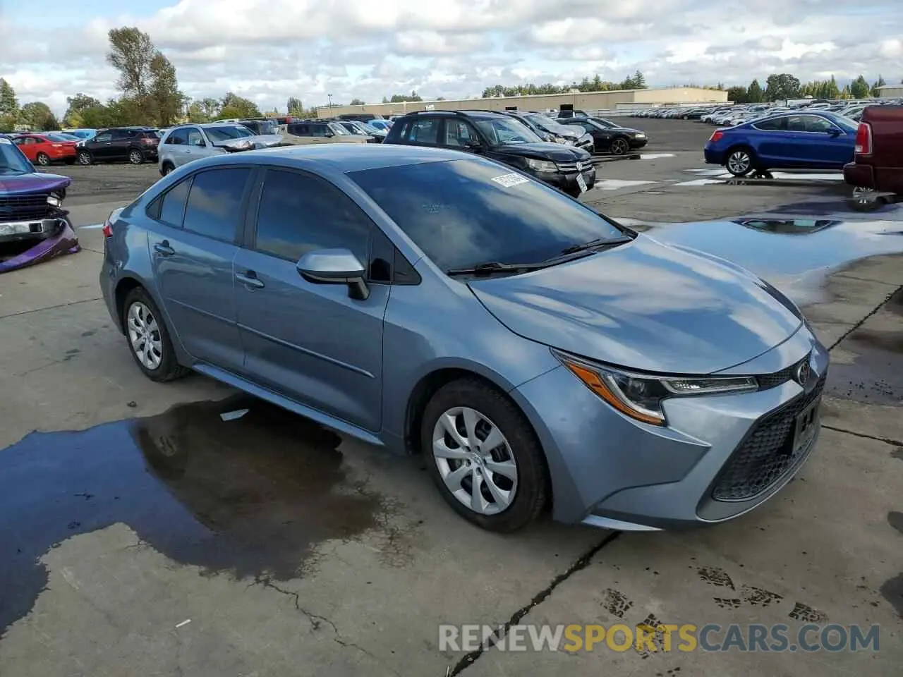 4 Photograph of a damaged car 5YFEPMAE2MP192343 TOYOTA COROLLA 2021