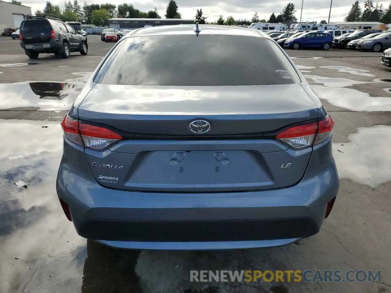 6 Photograph of a damaged car 5YFEPMAE2MP192343 TOYOTA COROLLA 2021