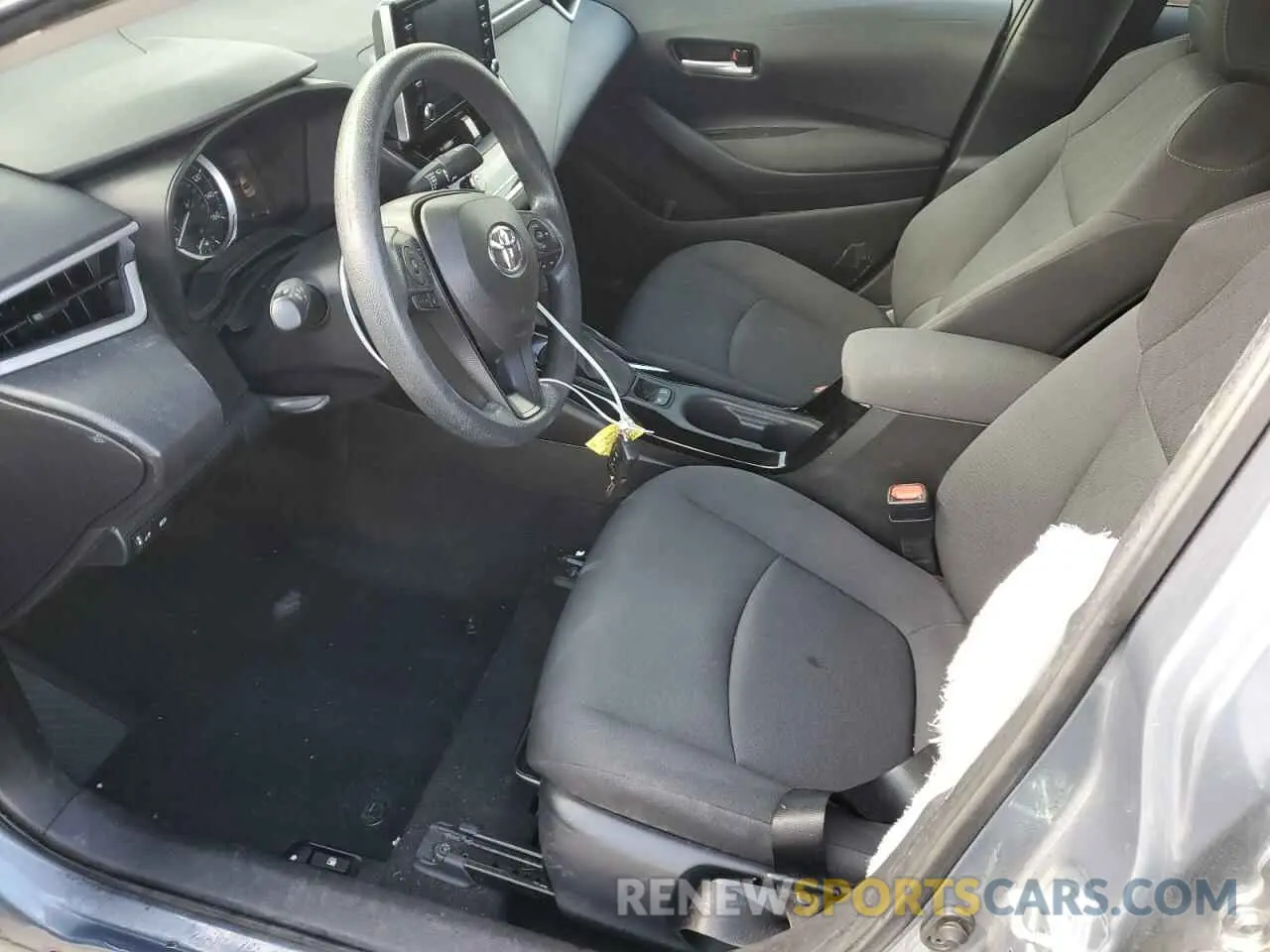 7 Photograph of a damaged car 5YFEPMAE2MP192343 TOYOTA COROLLA 2021