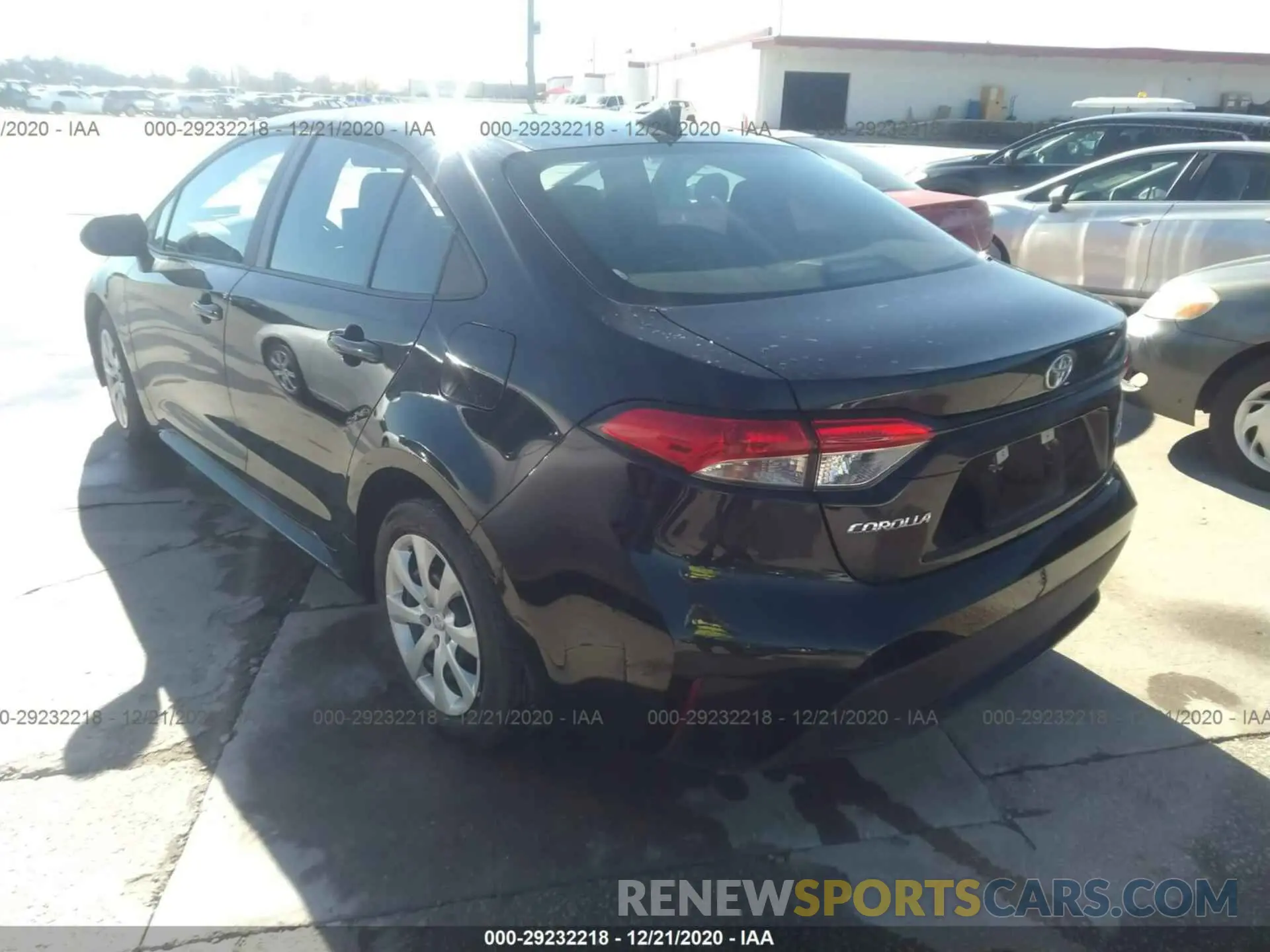 3 Photograph of a damaged car 5YFEPMAE2MP193671 TOYOTA COROLLA 2021