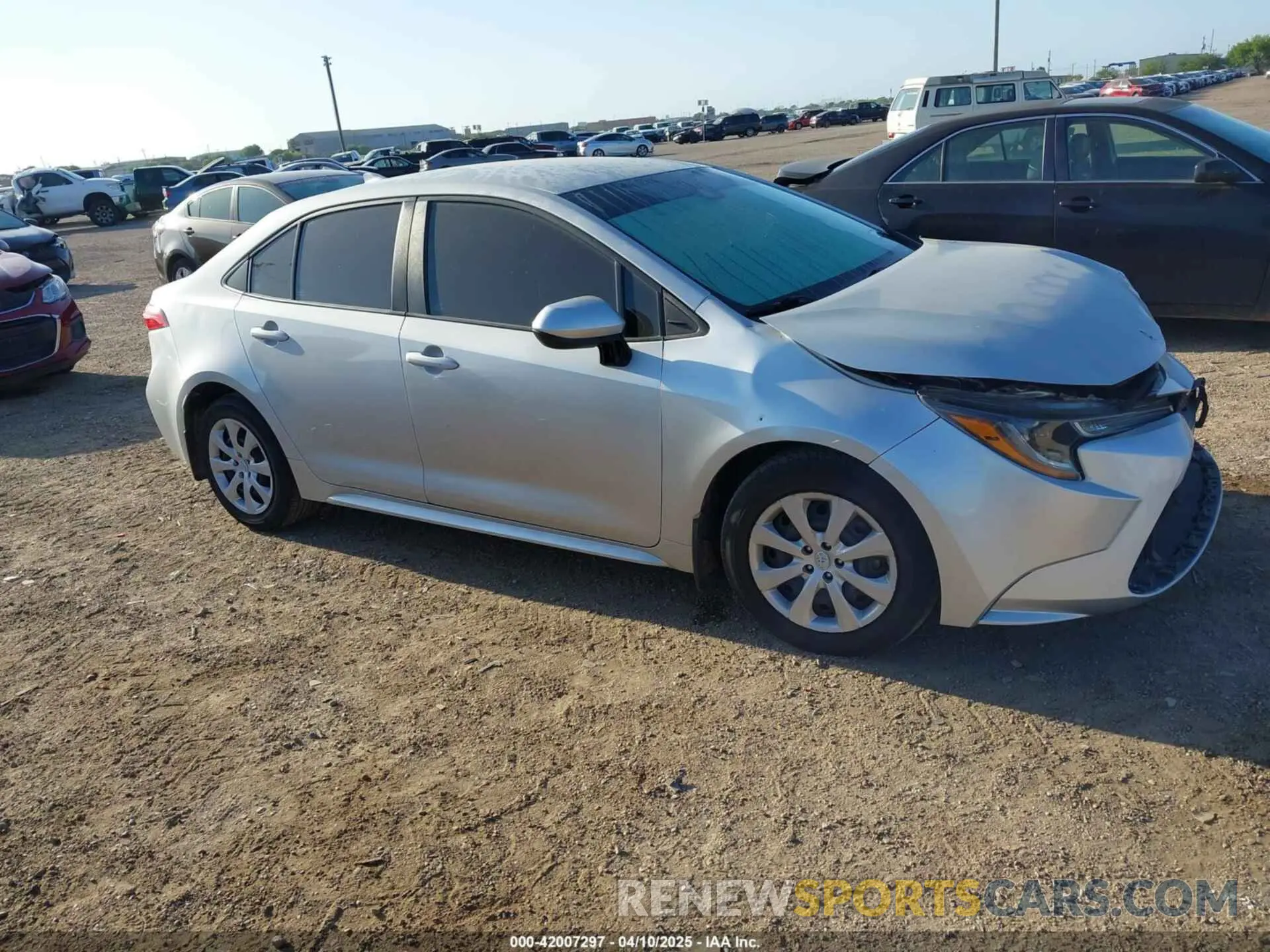 1 Фотография поврежденного автомобиля 5YFEPMAE2MP194948 TOYOTA COROLLA 2021