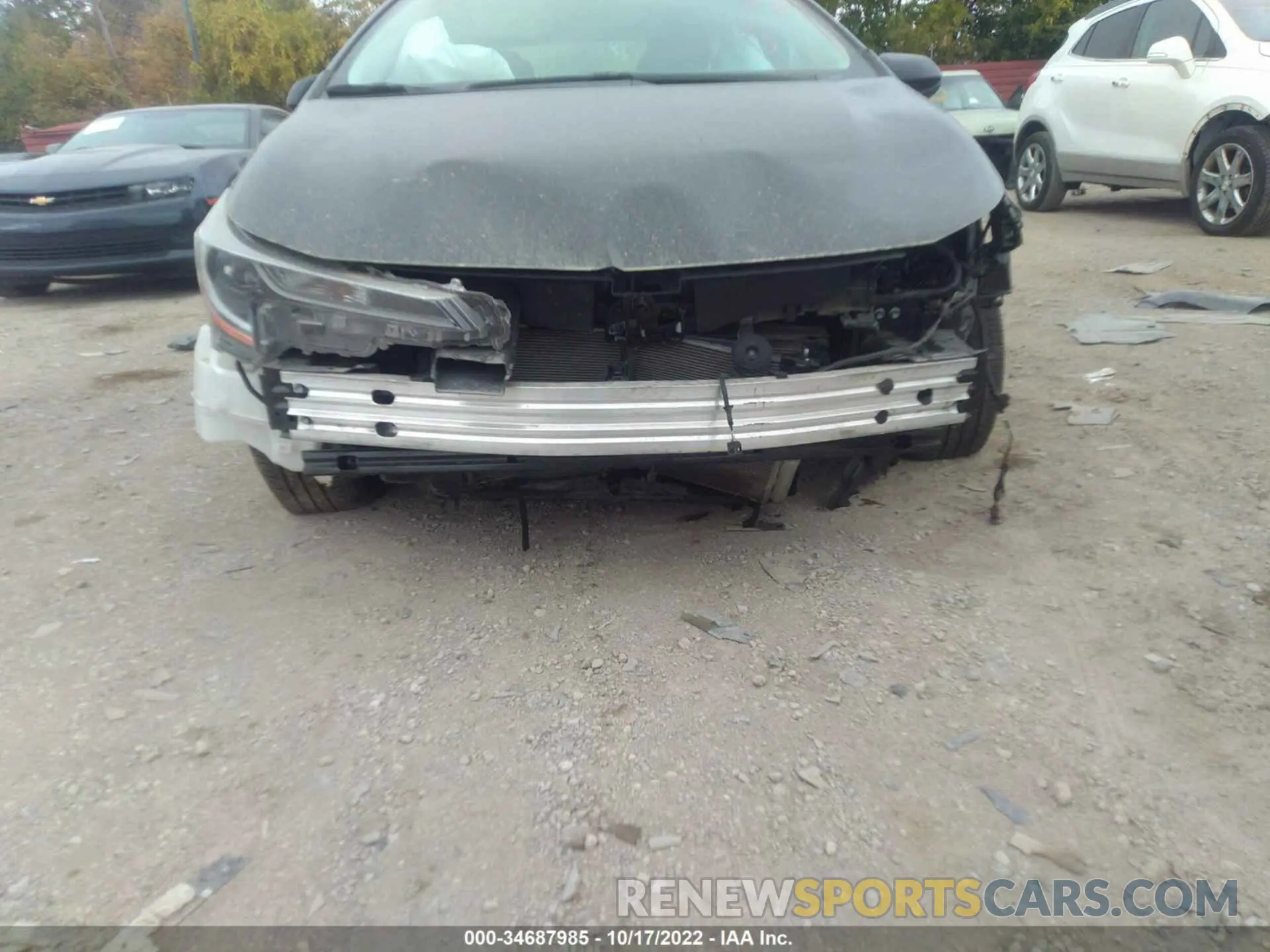 6 Фотография поврежденного автомобиля 5YFEPMAE2MP198353 TOYOTA COROLLA 2021