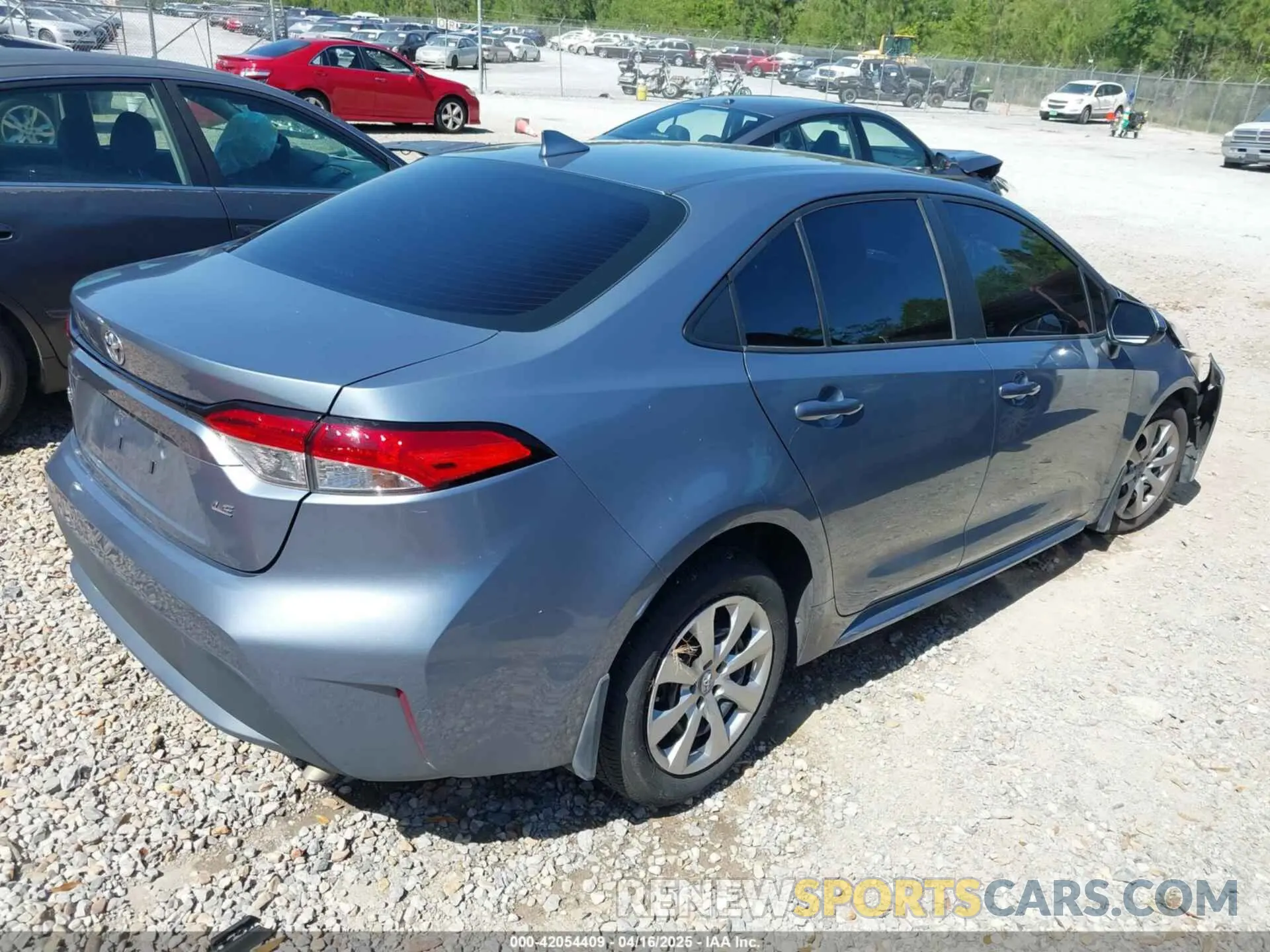 4 Фотография поврежденного автомобиля 5YFEPMAE2MP199812 TOYOTA COROLLA 2021