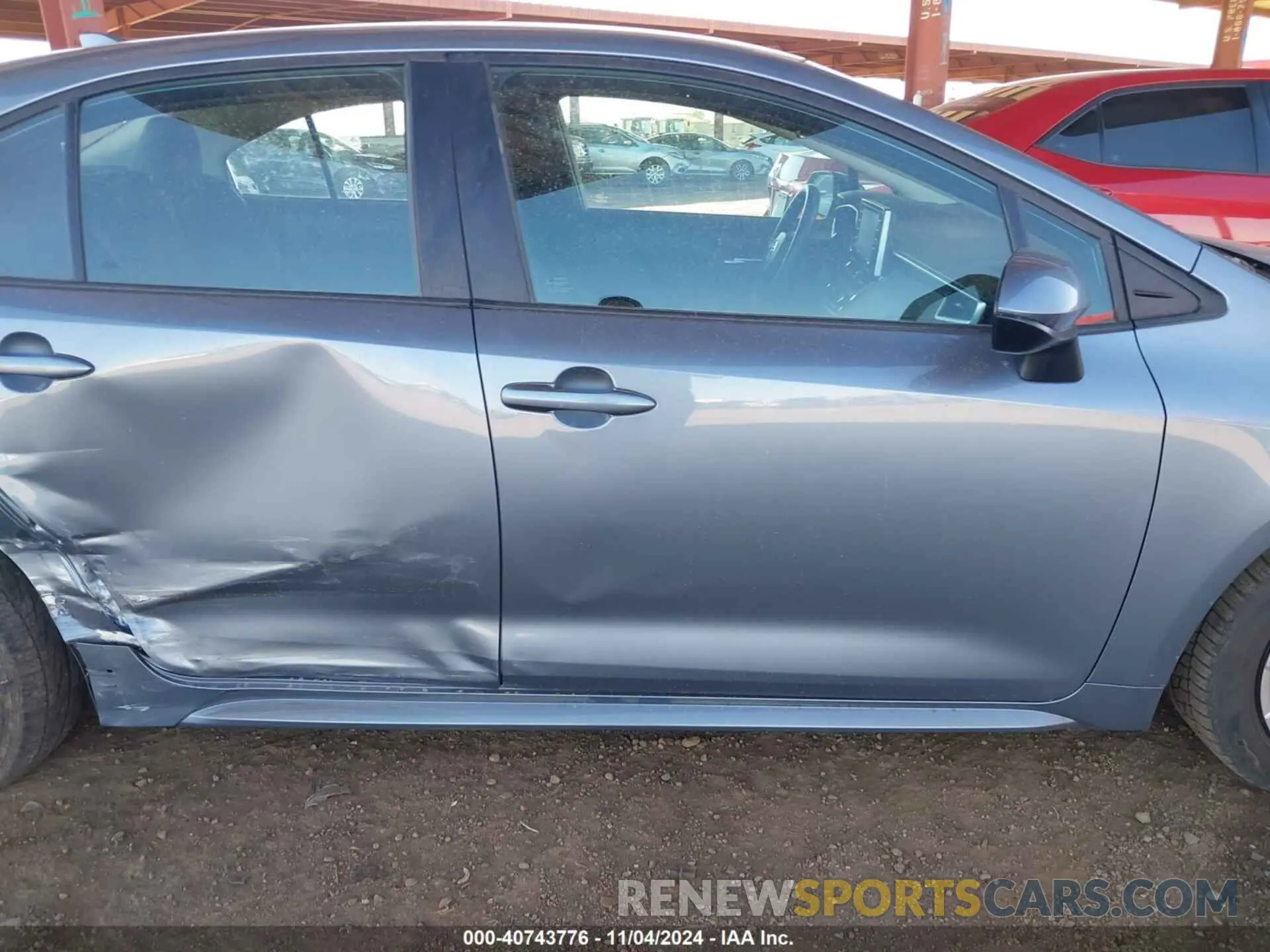 13 Photograph of a damaged car 5YFEPMAE2MP205737 TOYOTA COROLLA 2021
