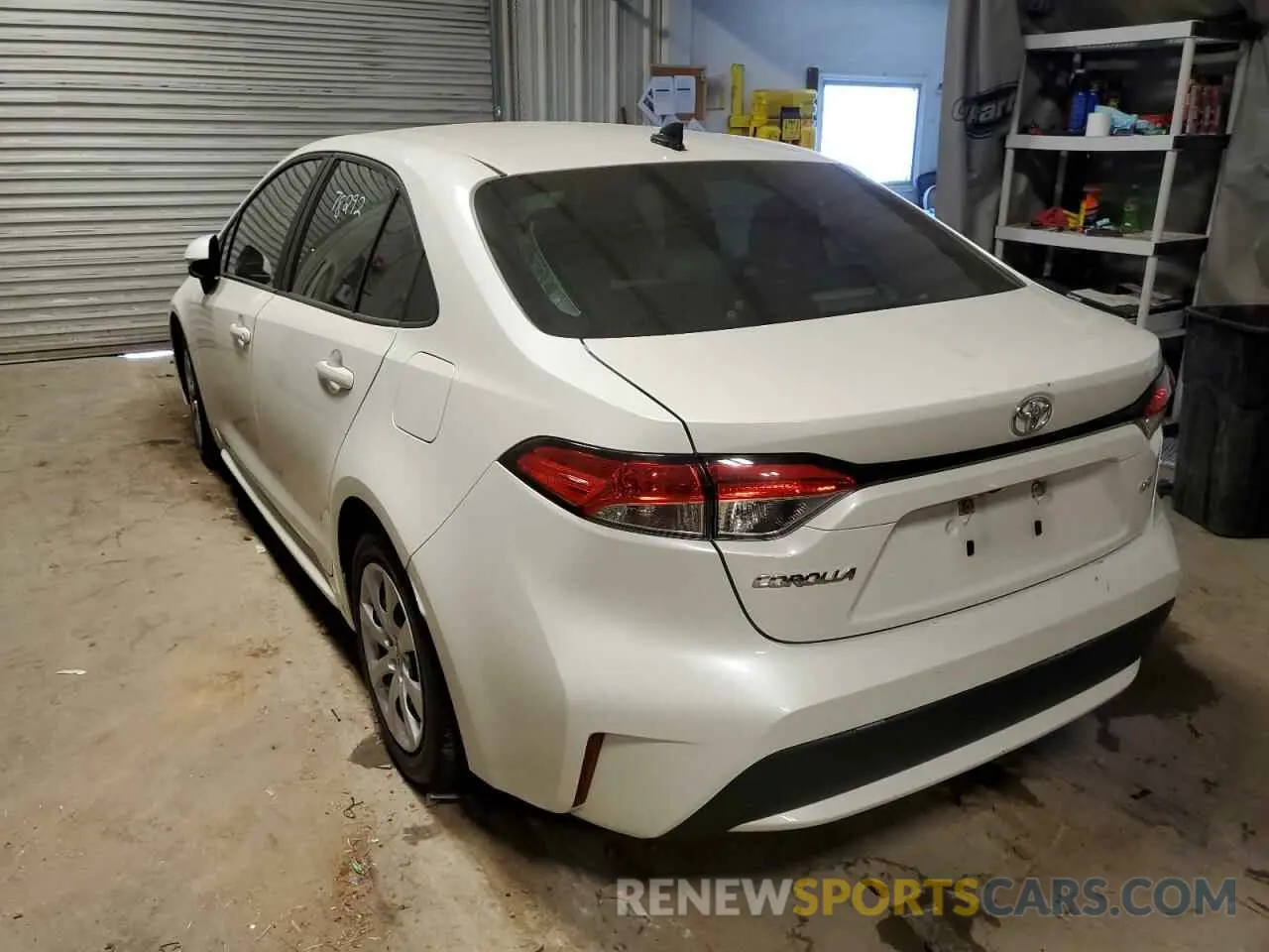 3 Photograph of a damaged car 5YFEPMAE2MP209528 TOYOTA COROLLA 2021