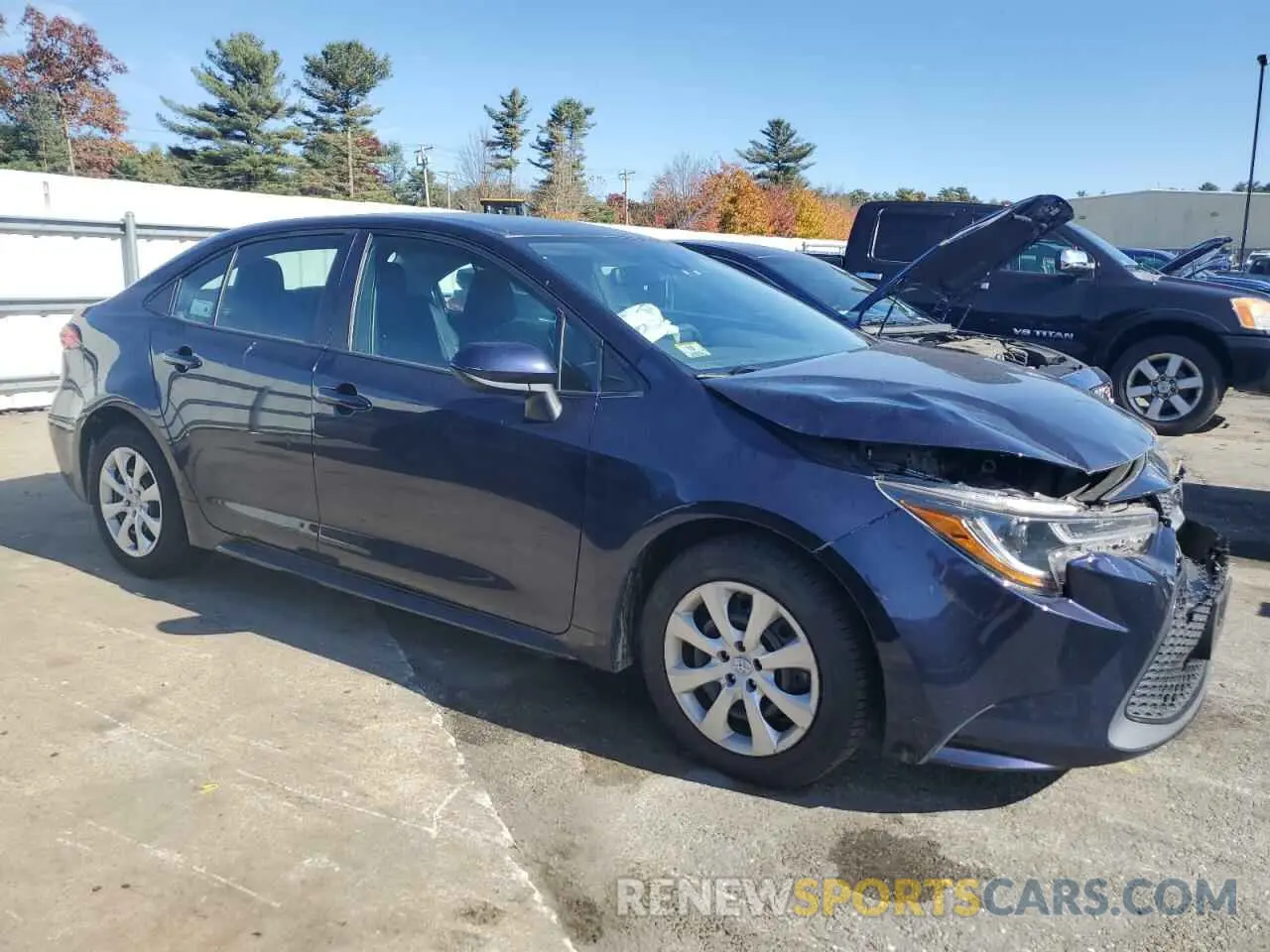 4 Photograph of a damaged car 5YFEPMAE2MP210114 TOYOTA COROLLA 2021