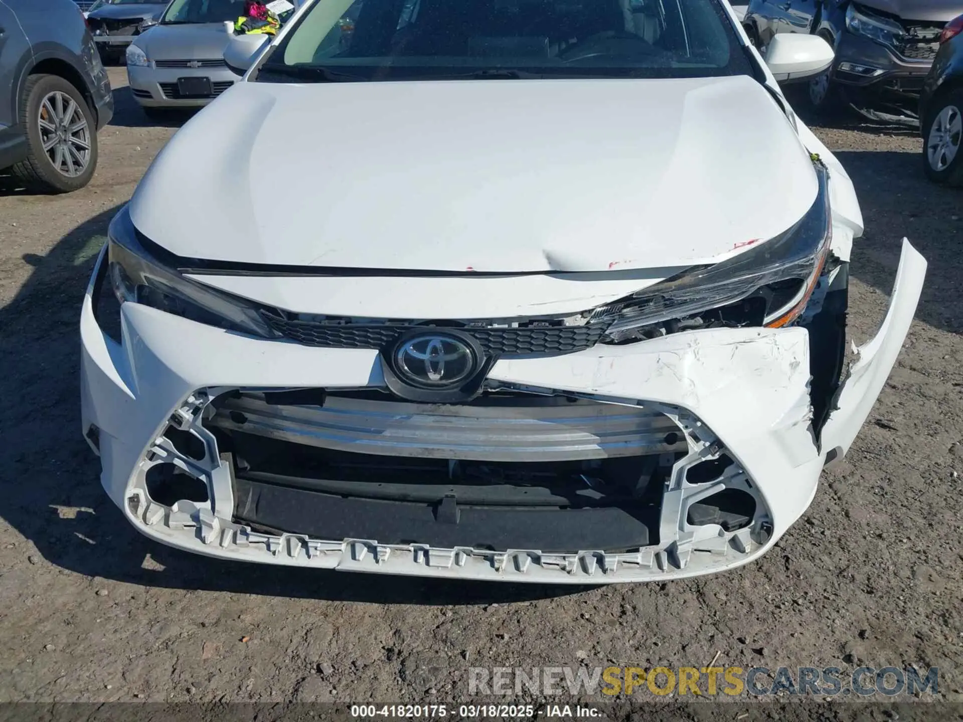 6 Photograph of a damaged car 5YFEPMAE2MP212316 TOYOTA COROLLA 2021