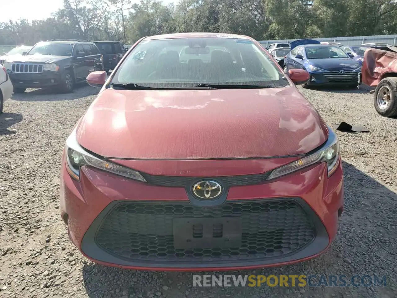 5 Photograph of a damaged car 5YFEPMAE2MP214762 TOYOTA COROLLA 2021