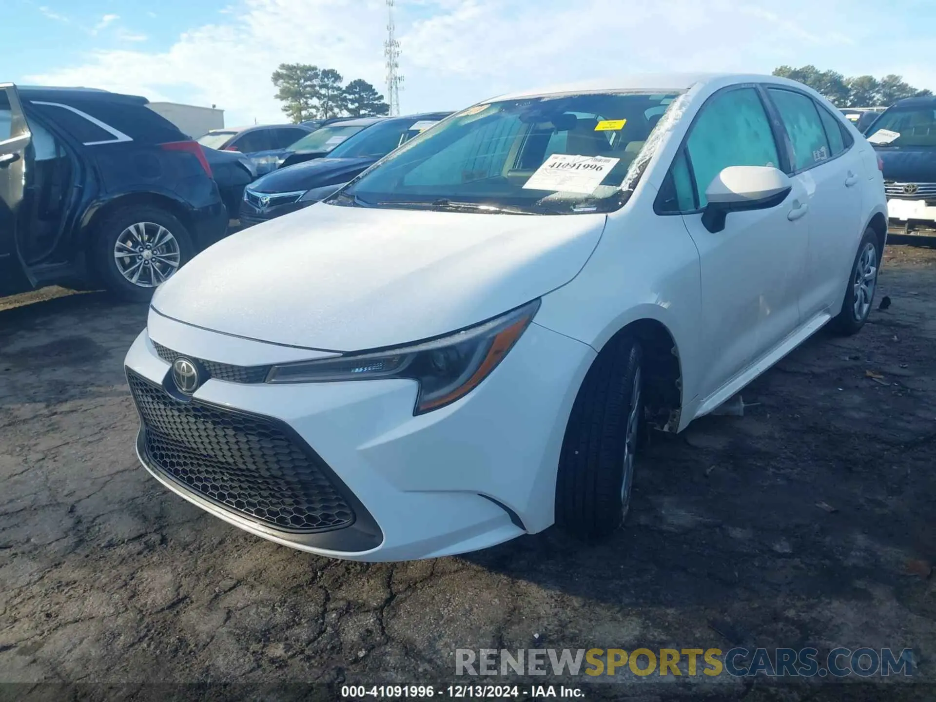 2 Фотография поврежденного автомобиля 5YFEPMAE2MP215622 TOYOTA COROLLA 2021