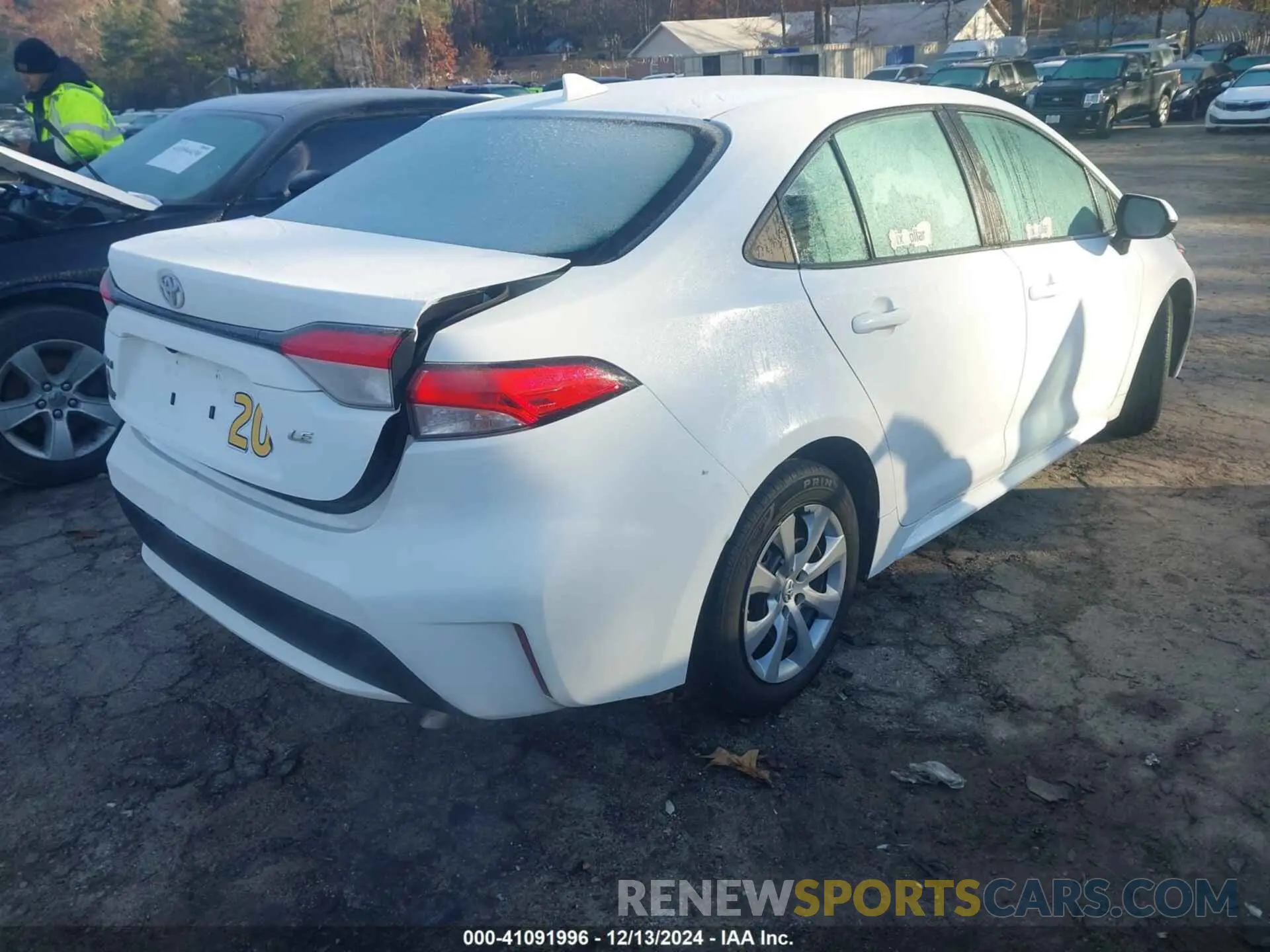 4 Фотография поврежденного автомобиля 5YFEPMAE2MP215622 TOYOTA COROLLA 2021