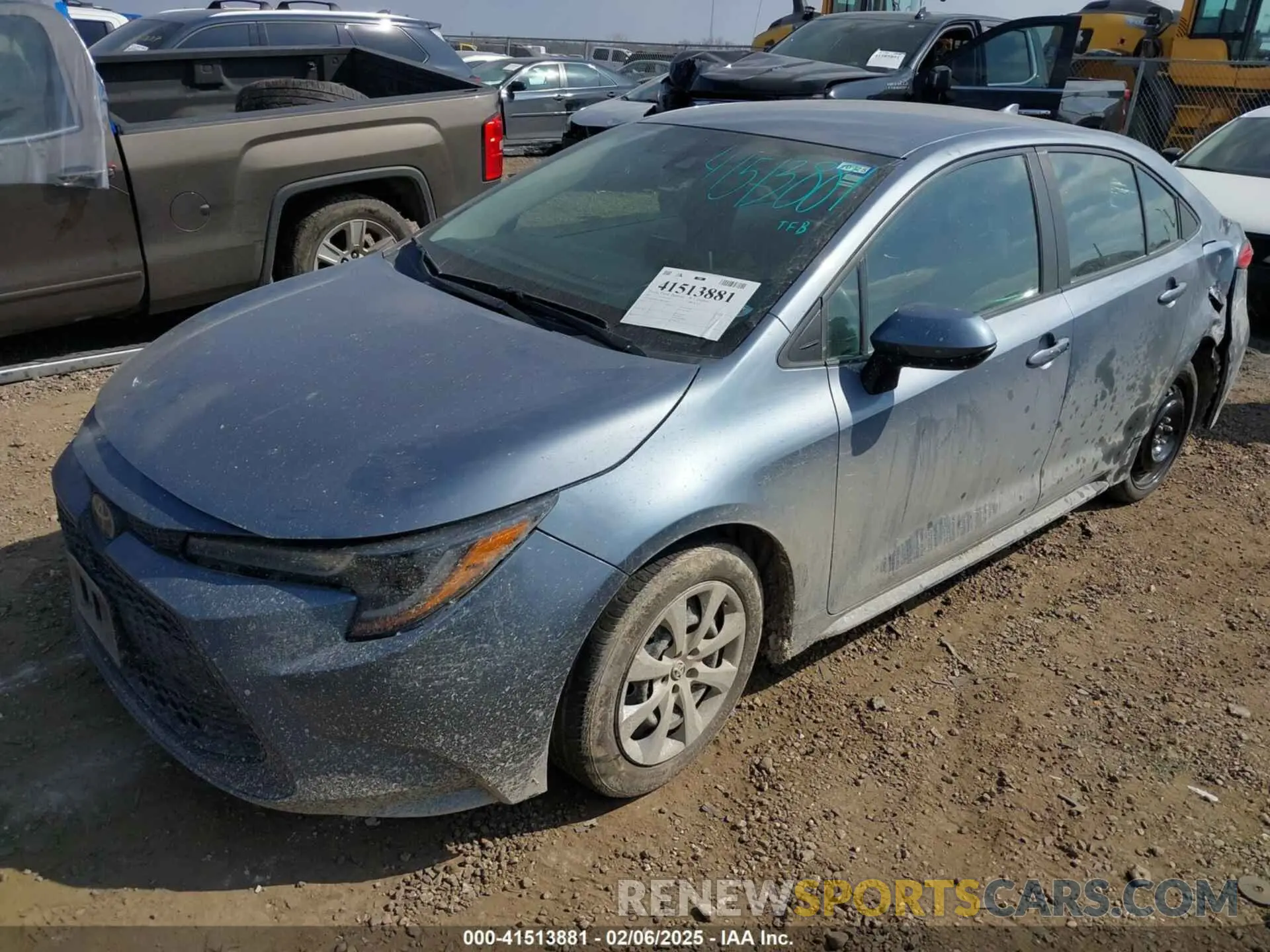 1 Фотография поврежденного автомобиля 5YFEPMAE2MP230007 TOYOTA COROLLA 2021