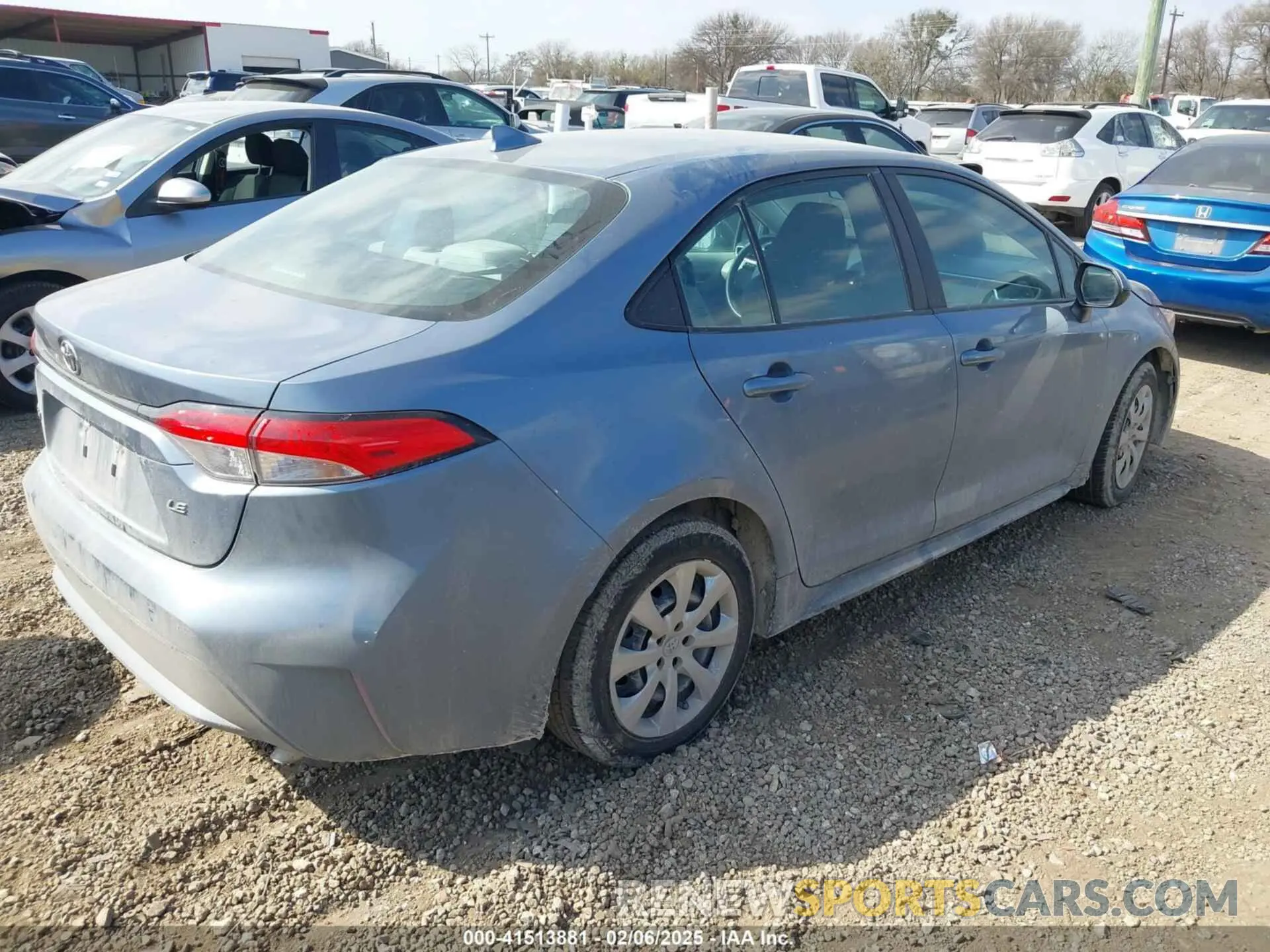 3 Фотография поврежденного автомобиля 5YFEPMAE2MP230007 TOYOTA COROLLA 2021