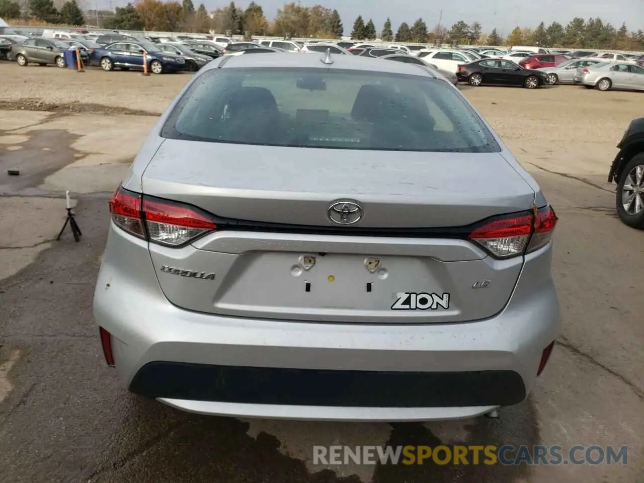 6 Photograph of a damaged car 5YFEPMAE2MP230606 TOYOTA COROLLA 2021