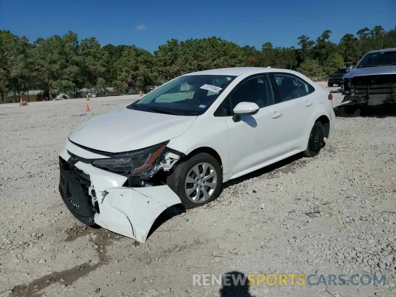 1 Фотография поврежденного автомобиля 5YFEPMAE2MP232565 TOYOTA COROLLA 2021