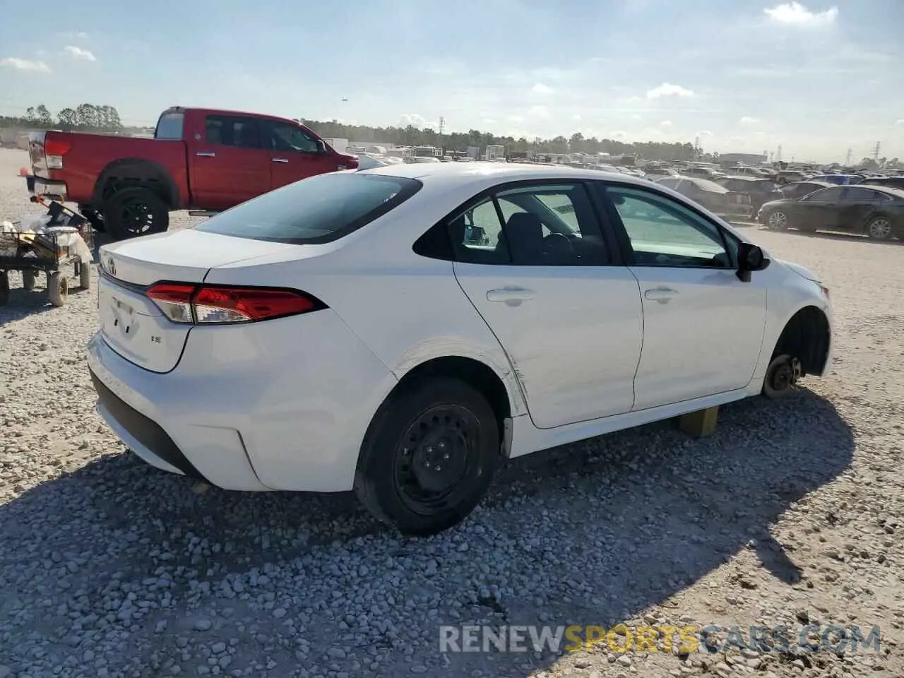 3 Фотография поврежденного автомобиля 5YFEPMAE2MP232565 TOYOTA COROLLA 2021