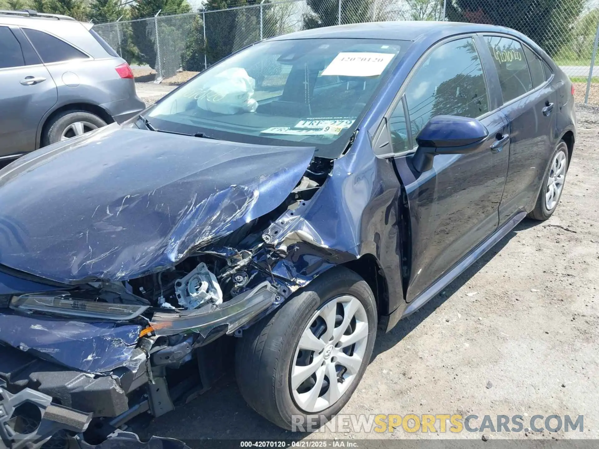 6 Photograph of a damaged car 5YFEPMAE2MP232761 TOYOTA COROLLA 2021
