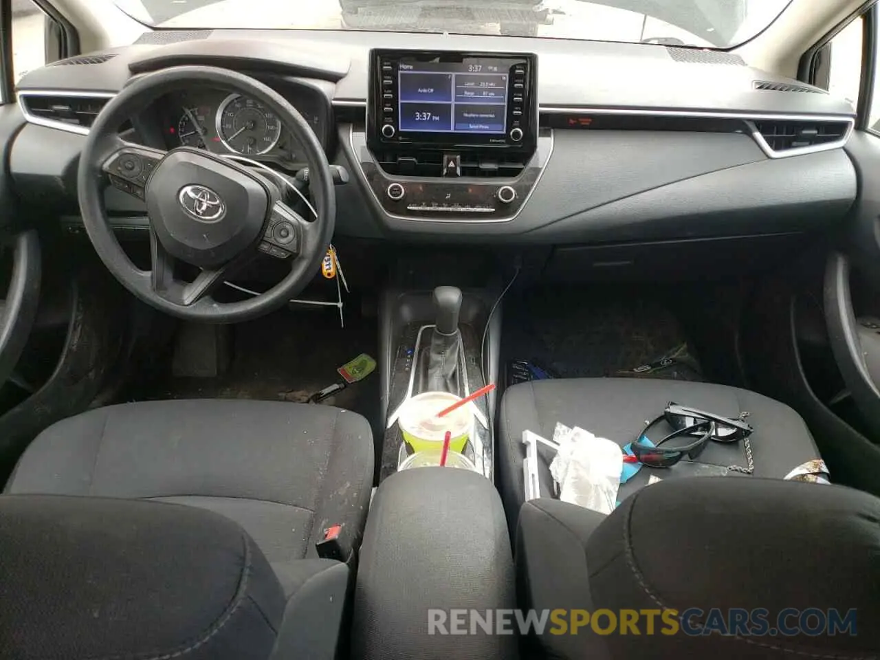 8 Фотография поврежденного автомобиля 5YFEPMAE2MP234512 TOYOTA COROLLA 2021