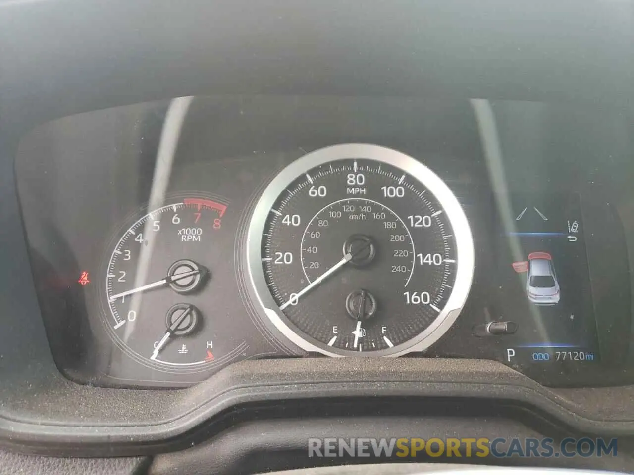 9 Фотография поврежденного автомобиля 5YFEPMAE2MP234512 TOYOTA COROLLA 2021