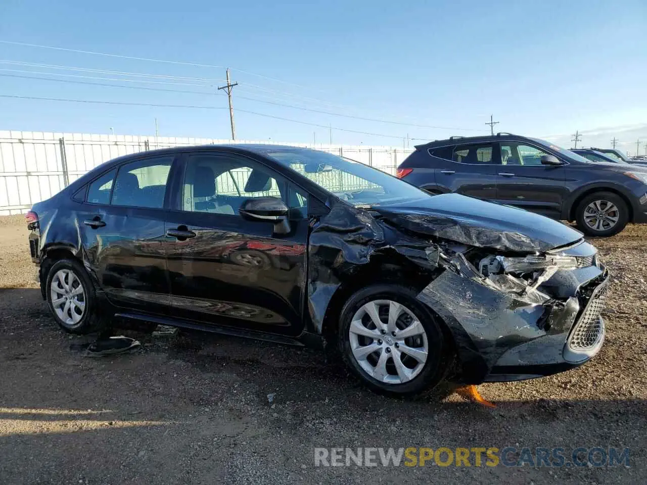 4 Photograph of a damaged car 5YFEPMAE2MP238186 TOYOTA COROLLA 2021