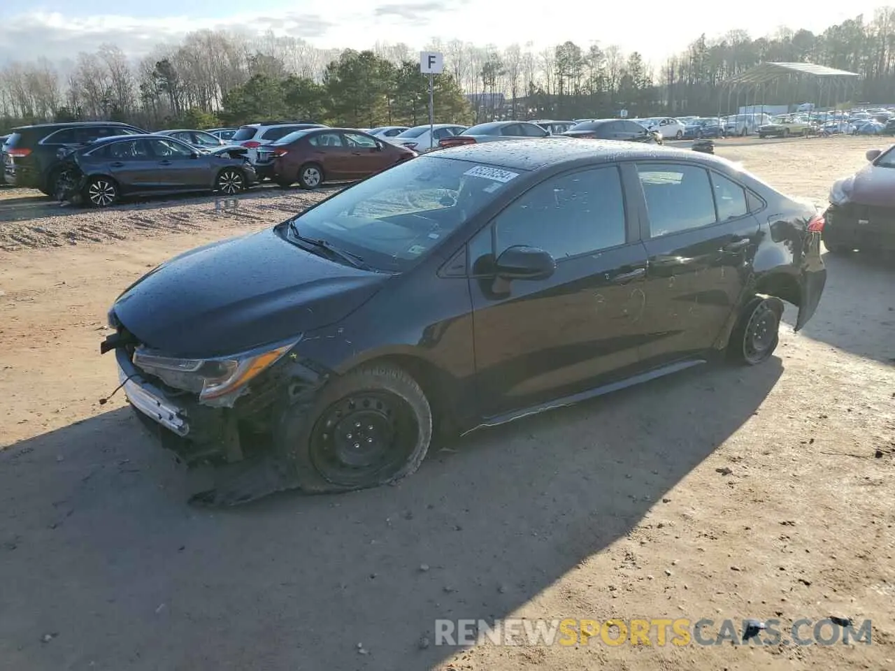 1 Photograph of a damaged car 5YFEPMAE2MP241914 TOYOTA COROLLA 2021