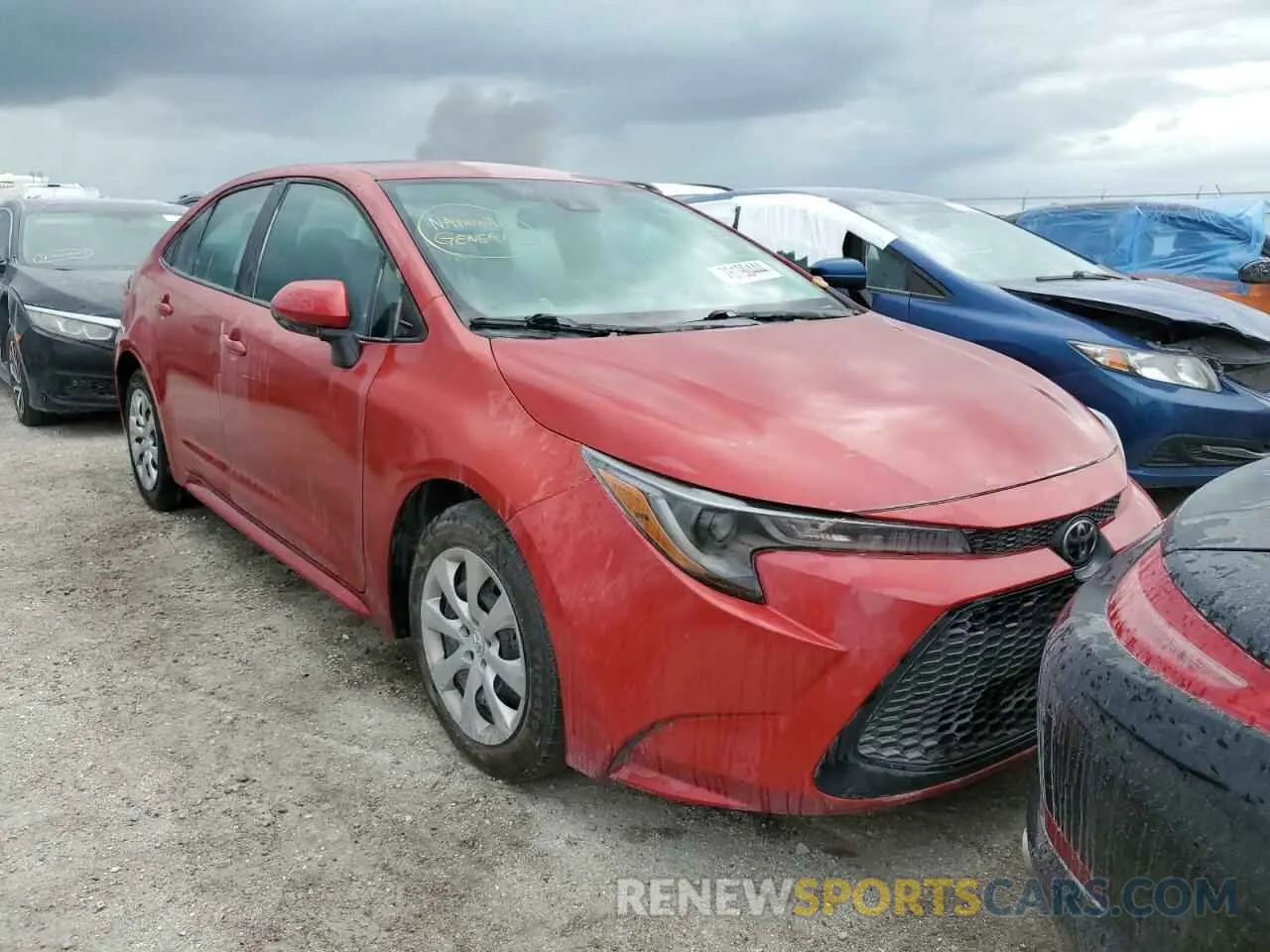 4 Фотография поврежденного автомобиля 5YFEPMAE2MP246532 TOYOTA COROLLA 2021