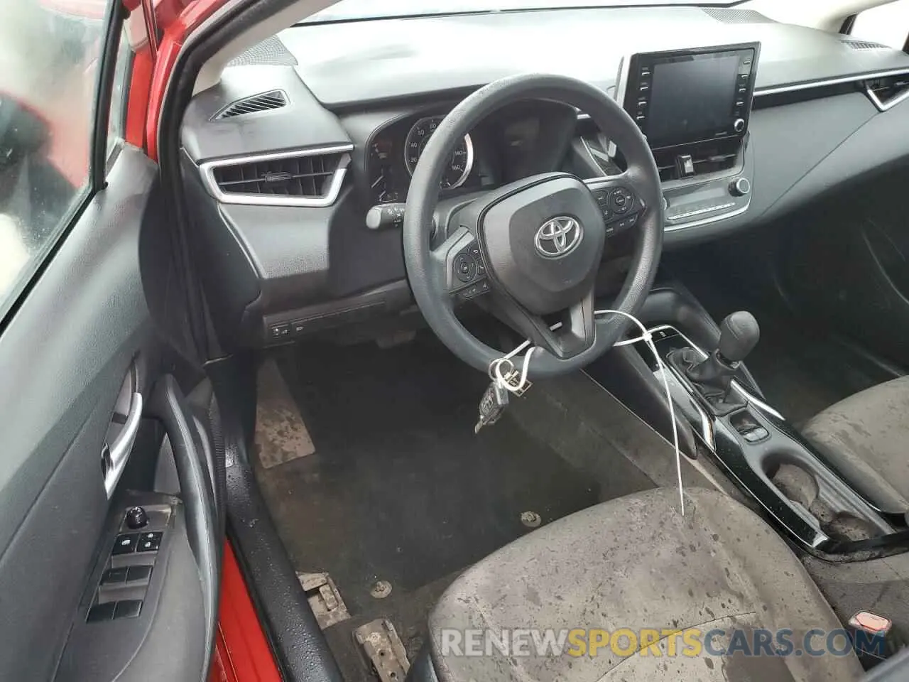 8 Фотография поврежденного автомобиля 5YFEPMAE2MP246532 TOYOTA COROLLA 2021